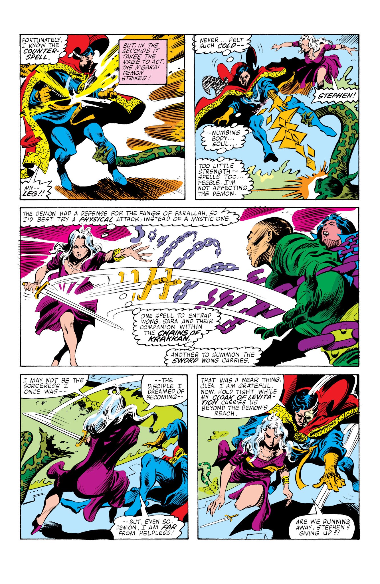 Read online Marvel Masterworks: Doctor Strange comic -  Issue # TPB 8 (Part 2) - 72