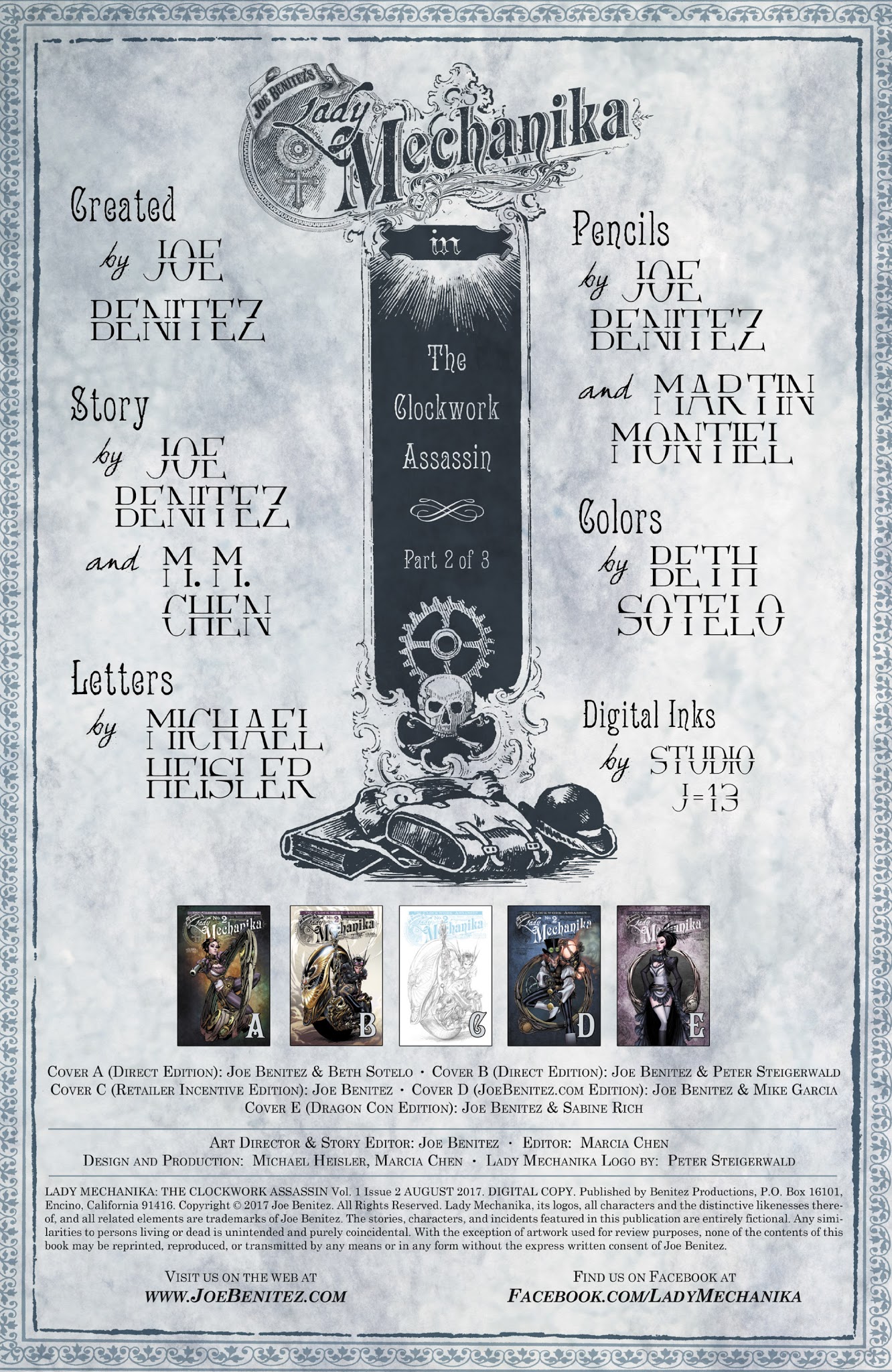 Read online Lady Mechanika: The Clockwork Assassin comic -  Issue #2 - 3