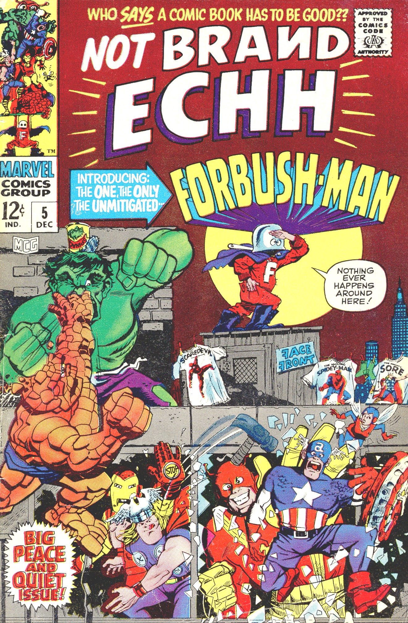 Read online Not Brand Echh comic -  Issue #5 - 1
