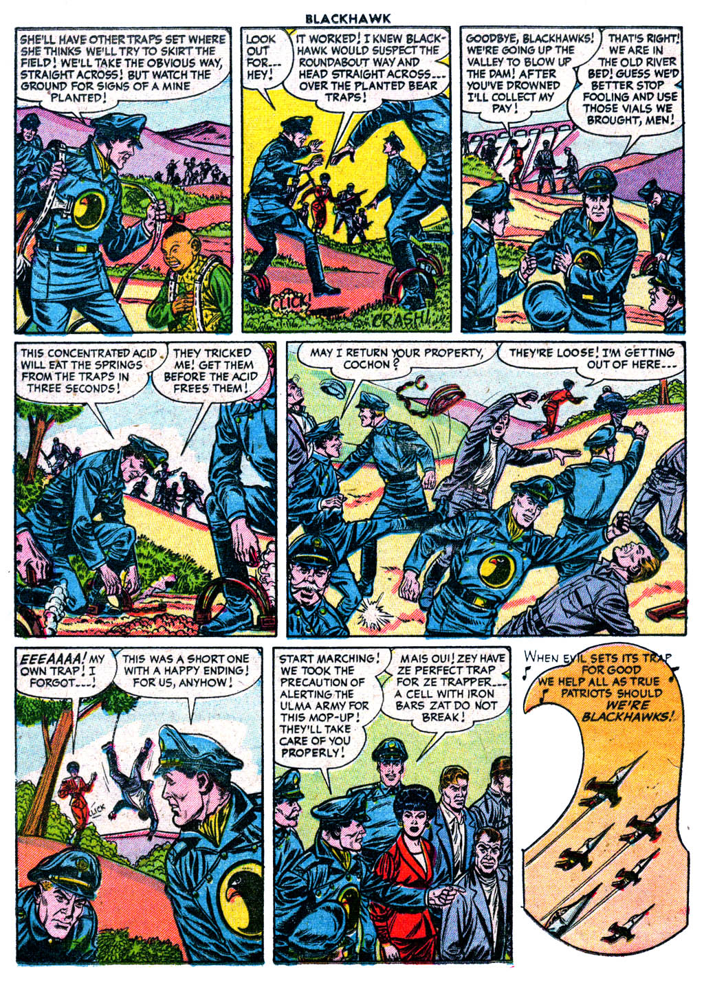 Read online Blackhawk (1957) comic -  Issue #95 - 24