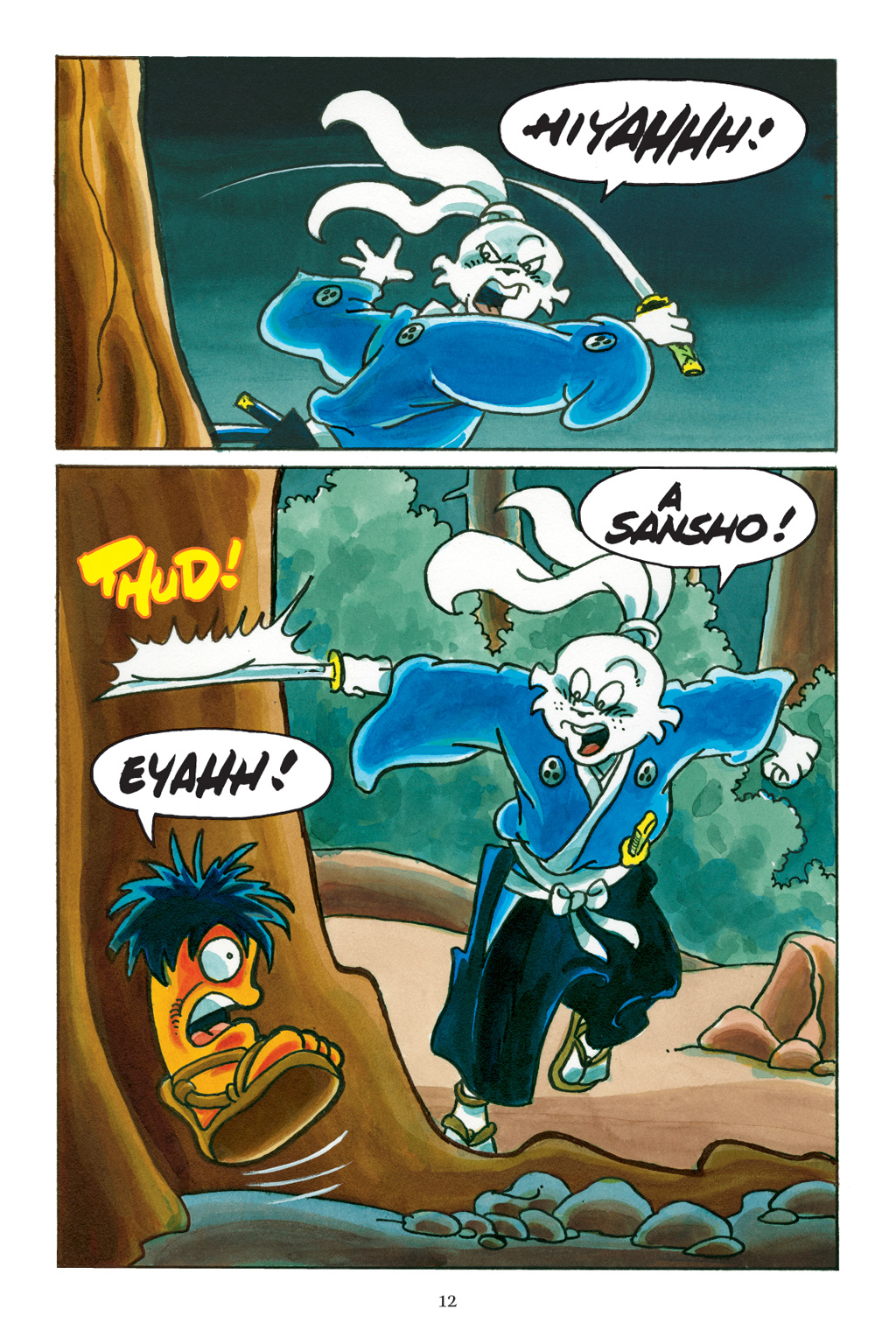 Read online Usagi Yojimbo: Yokai comic -  Issue # Full - 13