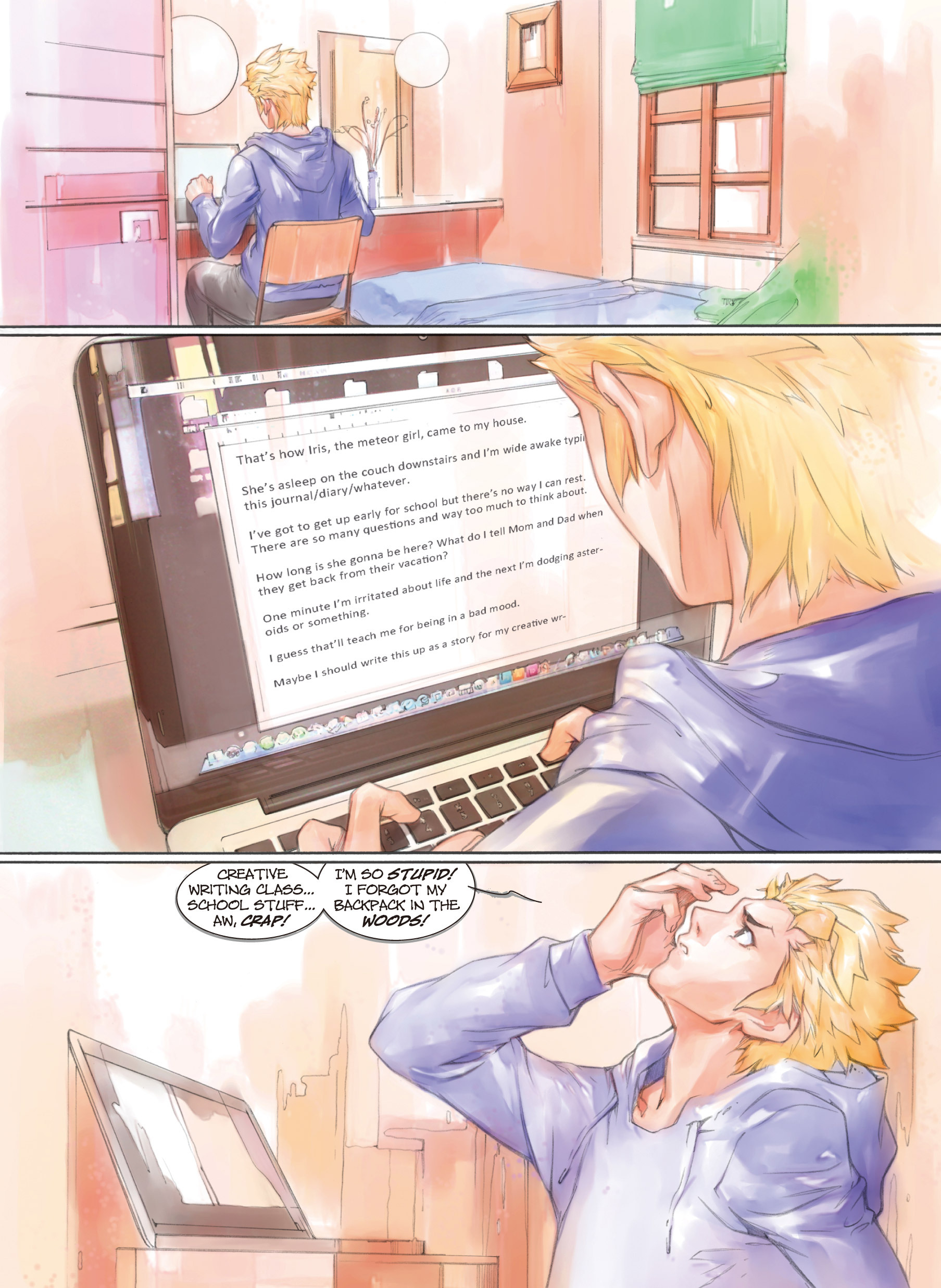 Read online Makeshift Miracle: The Girl From Nowhere comic -  Issue #3 - 17