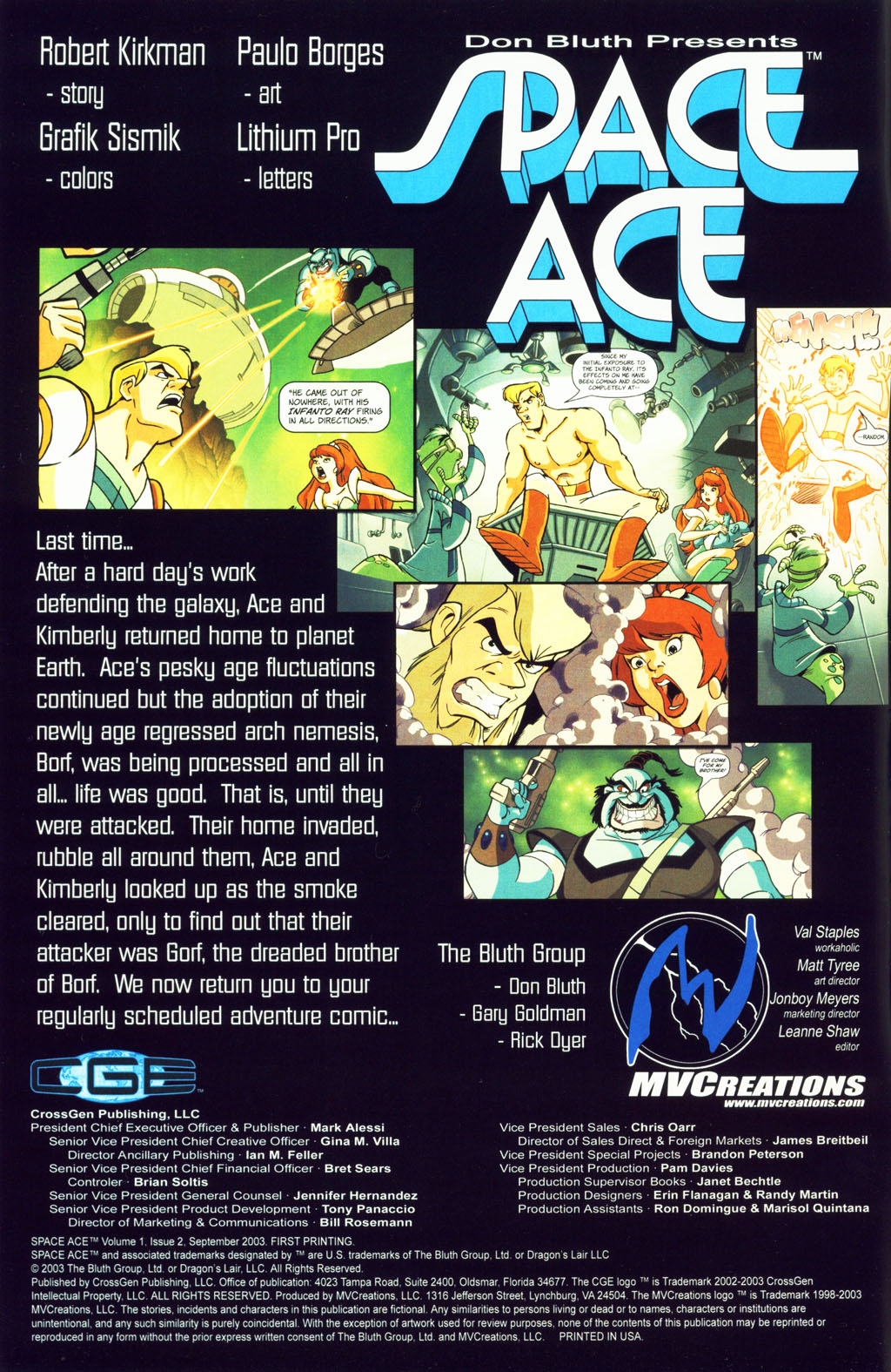Read online Space Ace comic -  Issue #2 - 2