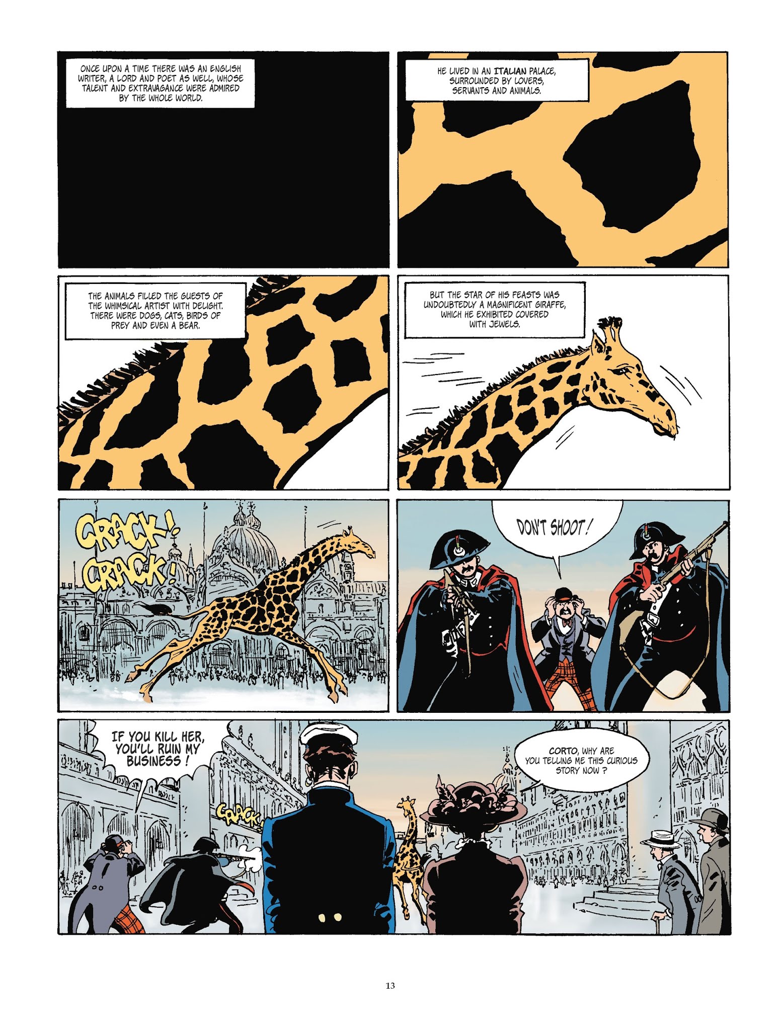 Read online Corto Maltese [GER] comic -  Issue #16 - 13