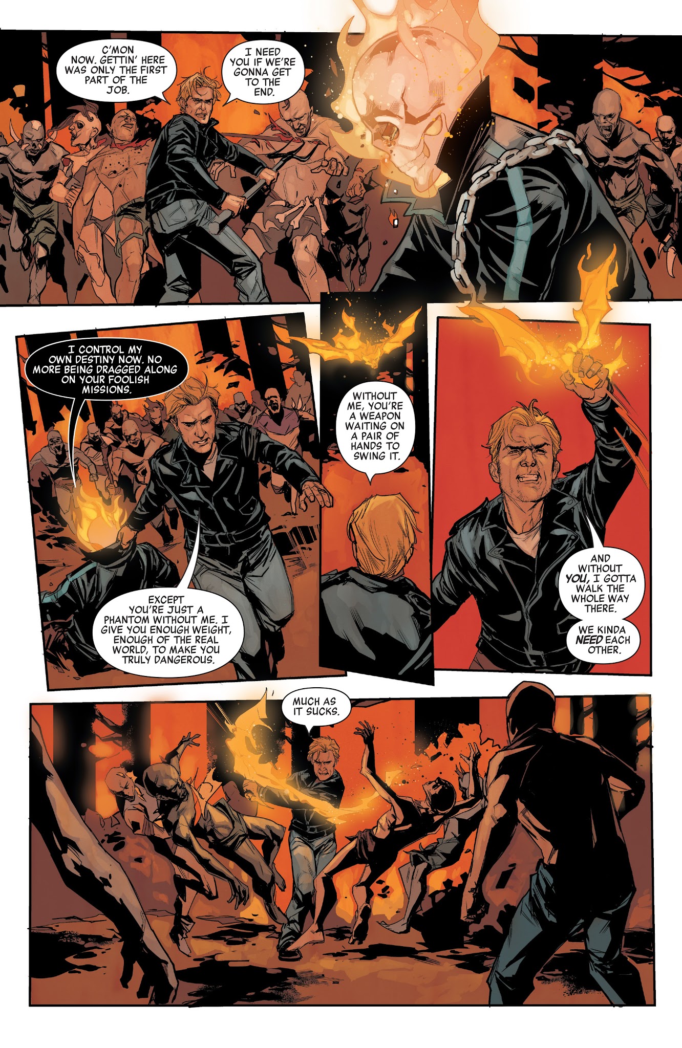 Read online Damnation: Johnny Blaze - Ghost Rider comic -  Issue # Full - 6