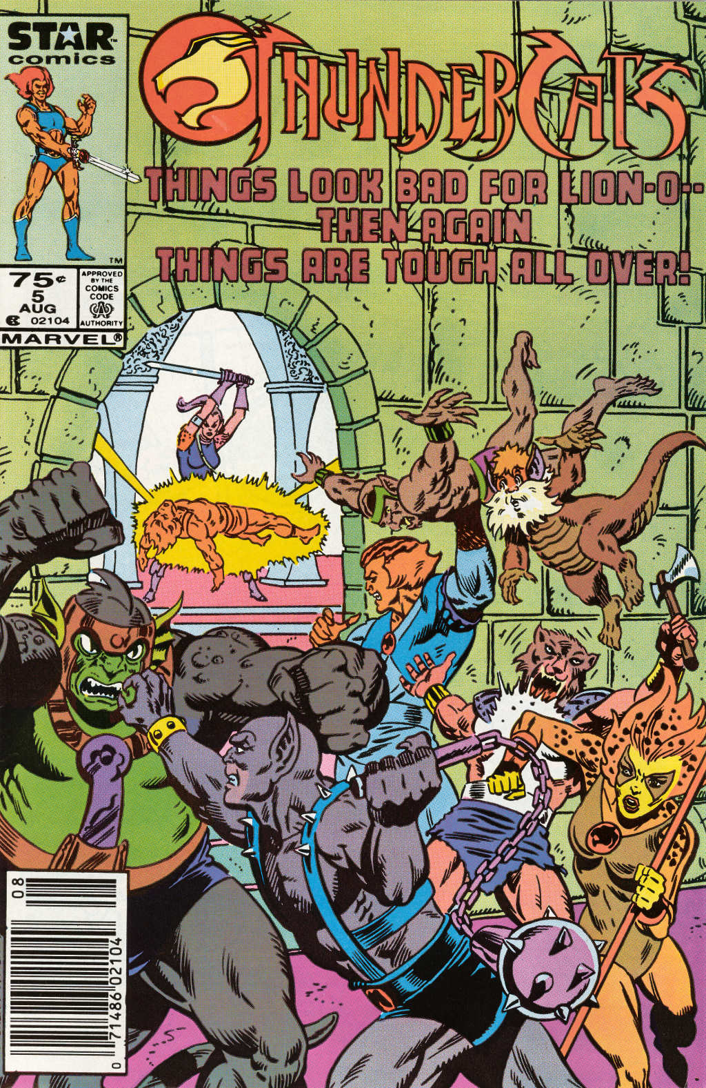 Read online ThunderCats (1985) comic -  Issue #5 - 1