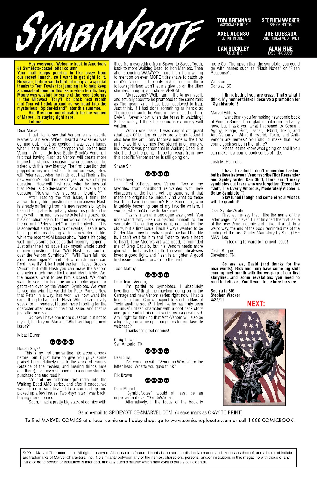 Venom (2011) issue 3 - Page 23
