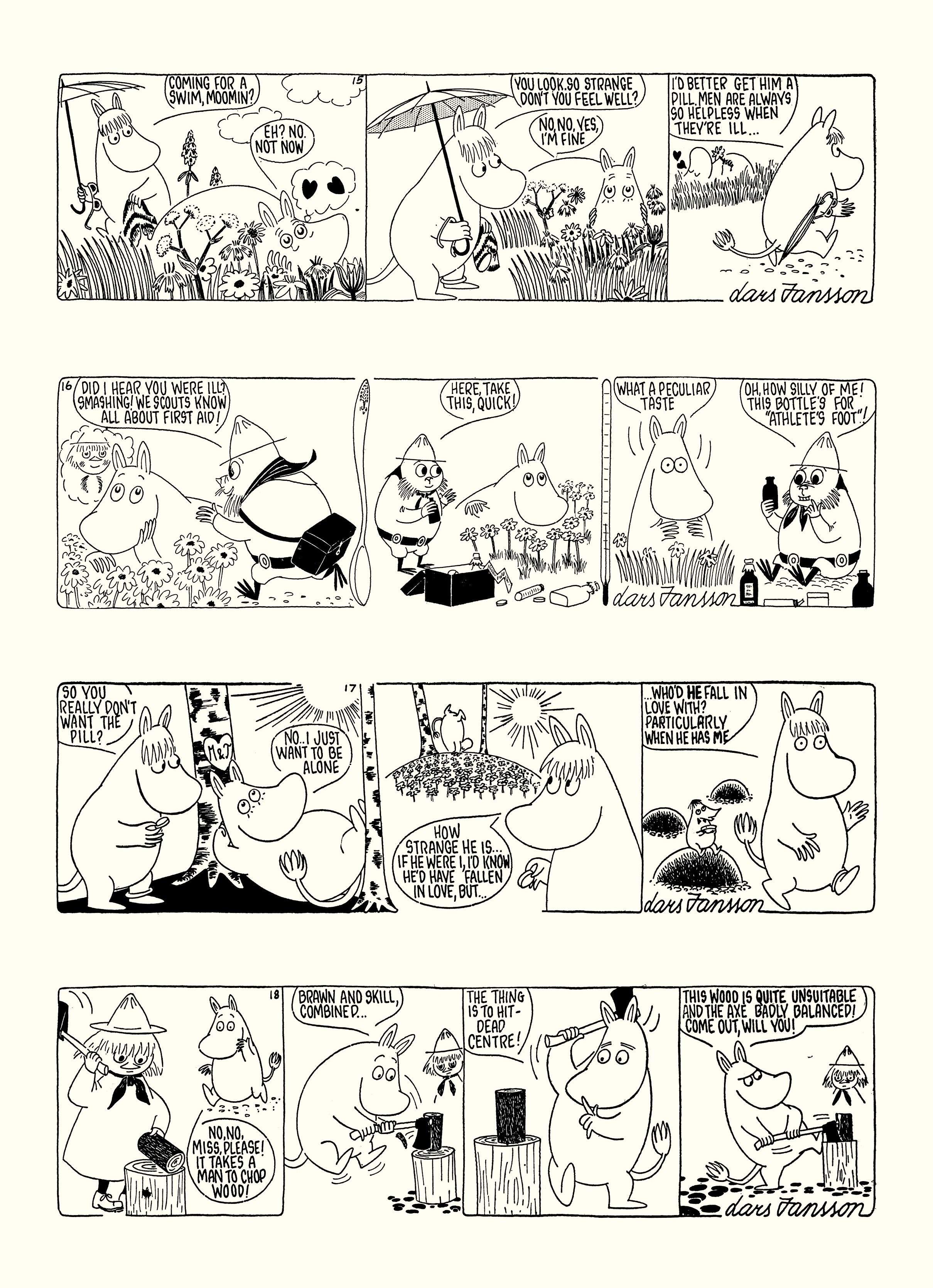 Read online Moomin: The Complete Lars Jansson Comic Strip comic -  Issue # TPB 7 - 31