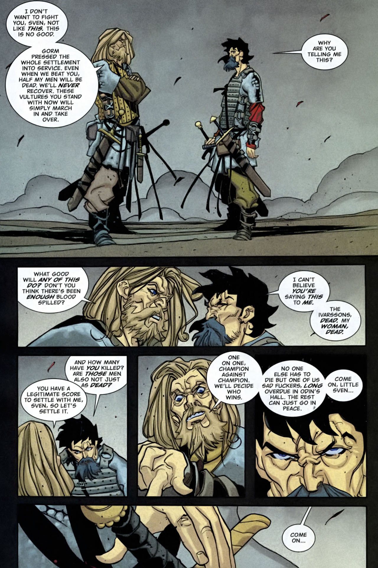 Read online Northlanders comic -  Issue #6 - 16