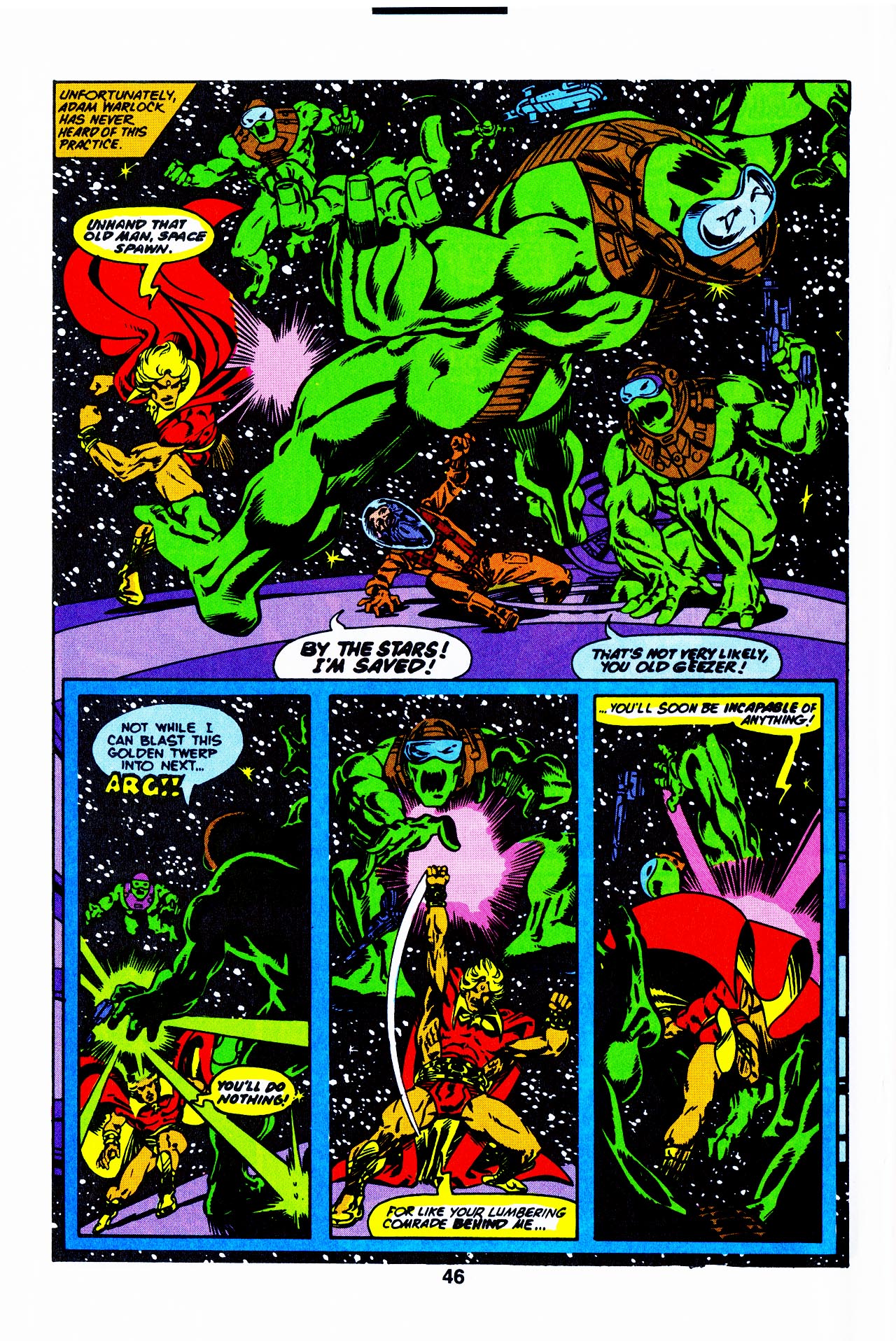 Read online Warlock (1992) comic -  Issue #4 - 48