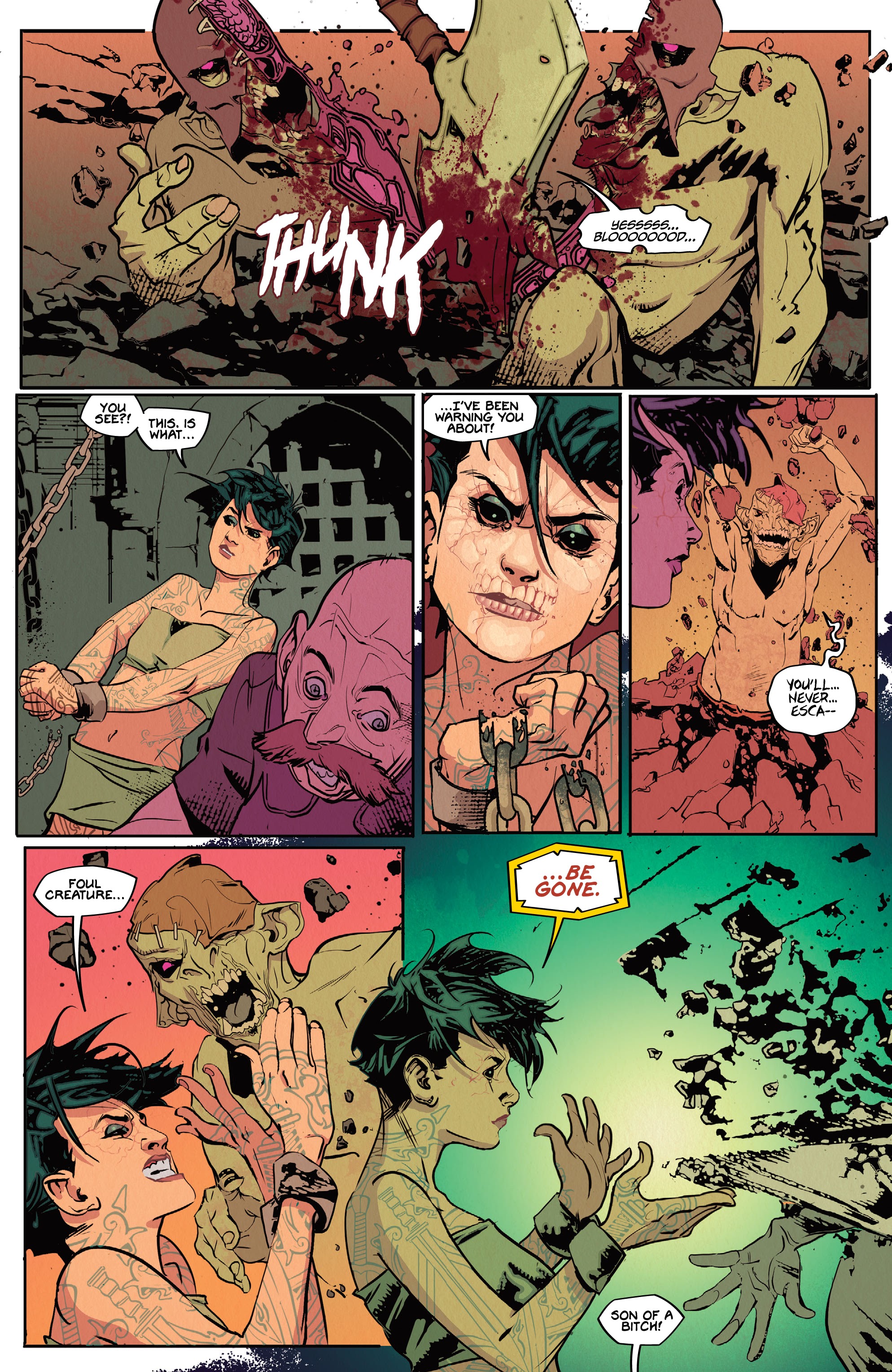 Read online Barbaric comic -  Issue #1 - 25