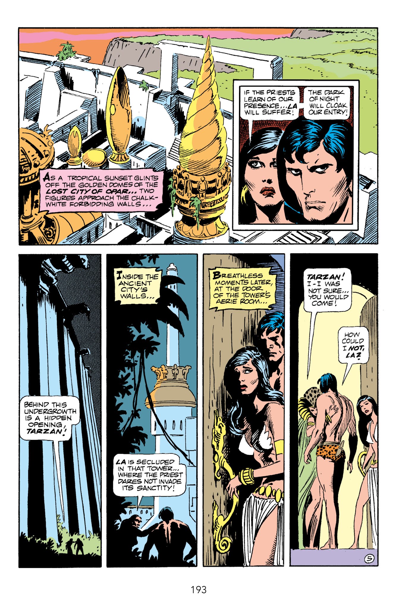 Read online Edgar Rice Burroughs' Tarzan The Joe Kubert Years comic -  Issue # TPB 2 (Part 2) - 86