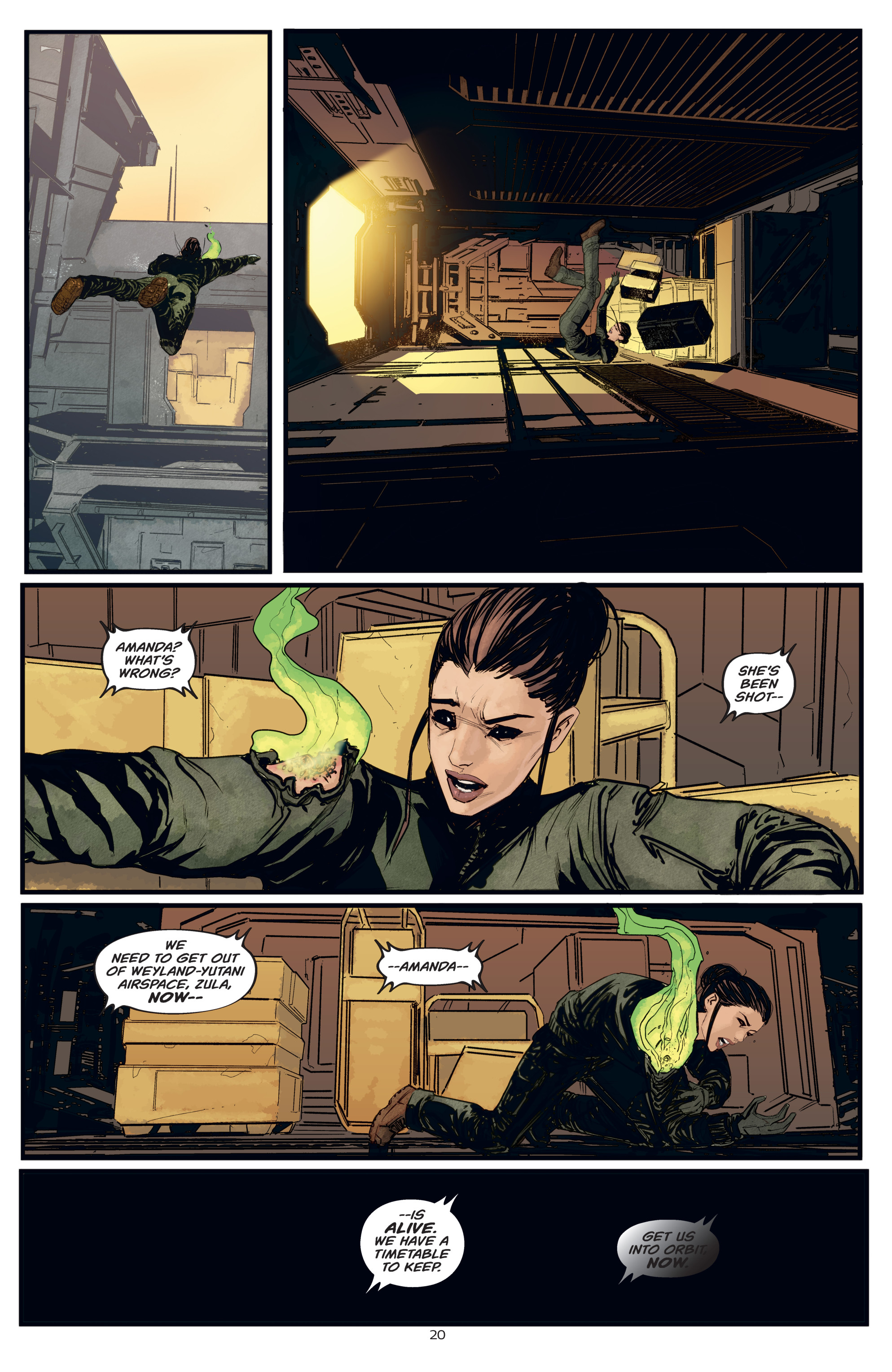 Read online Aliens: Resistance comic -  Issue # _TPB - 20