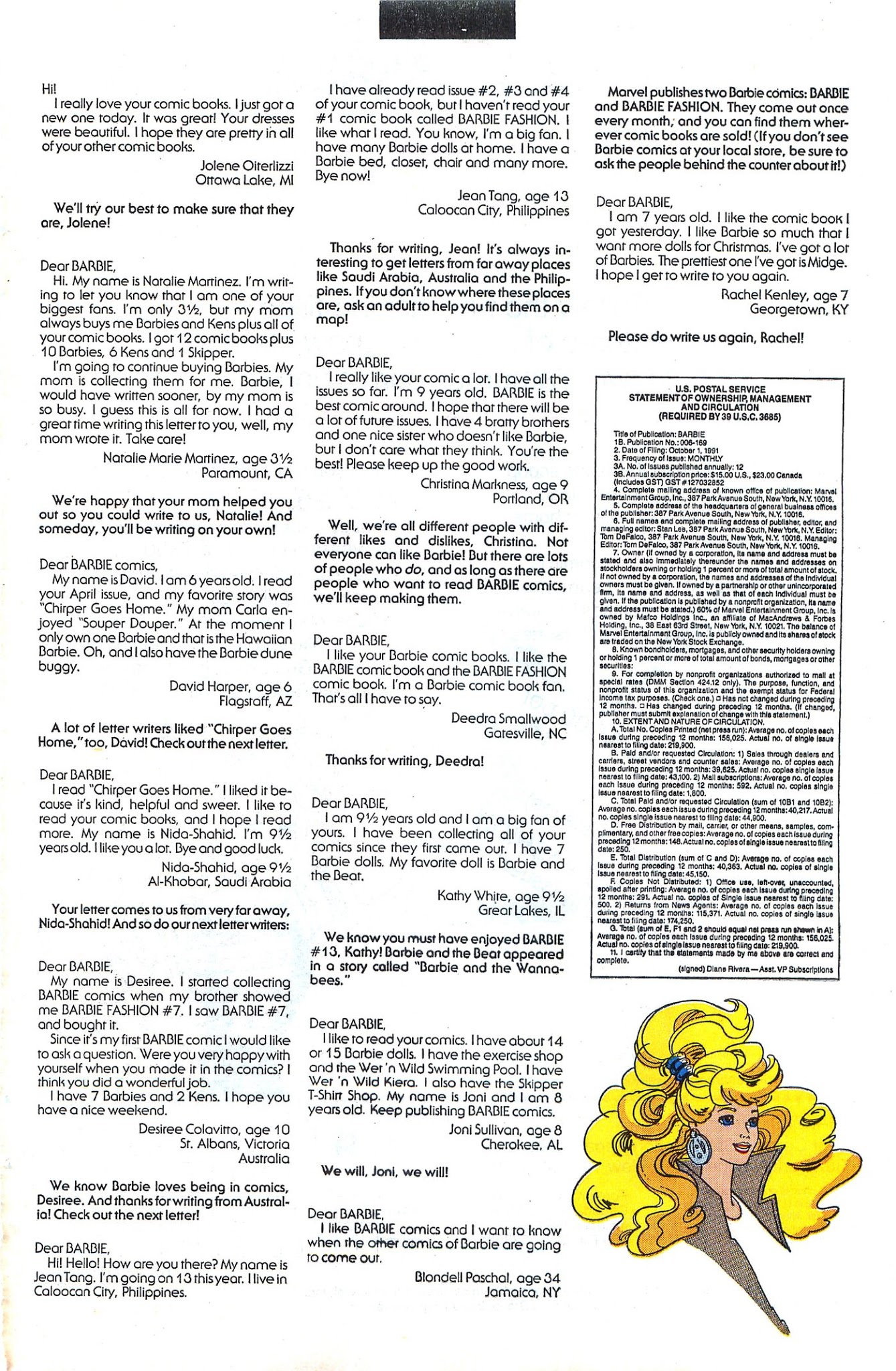 Read online Barbie comic -  Issue #15 - 33