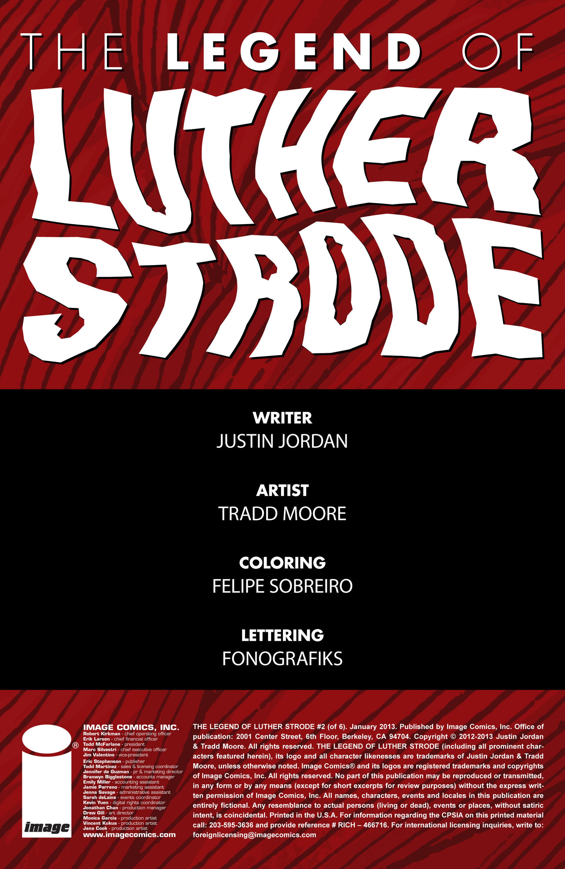 Read online The Legend of Luther Strode comic -  Issue #2 - 2