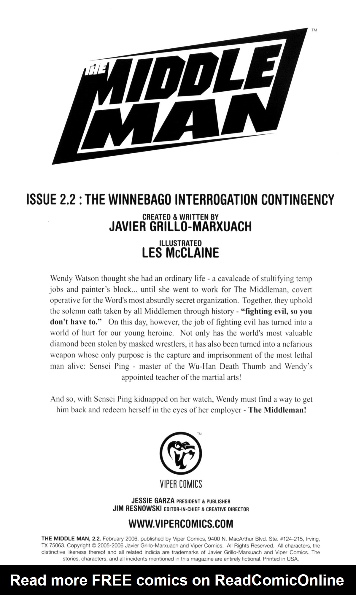 Read online The Middleman (2006) comic -  Issue #2 - 2