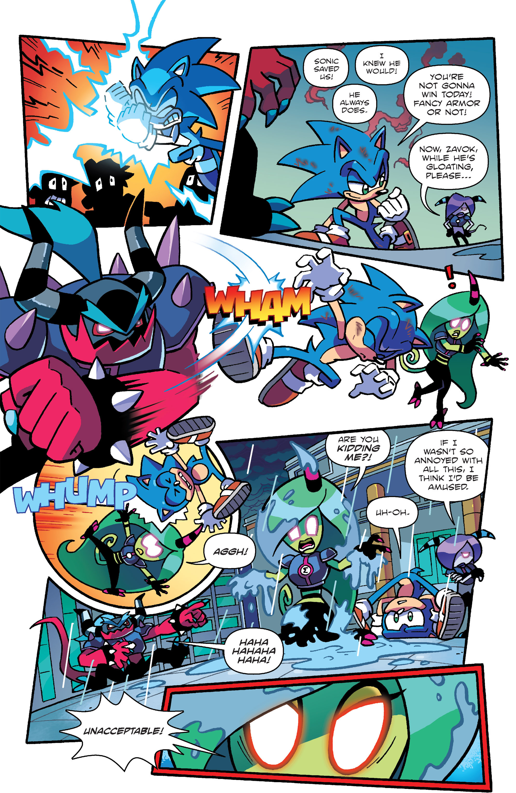 Read online Sonic: Worlds Unite Battles comic -  Issue # Full - 8
