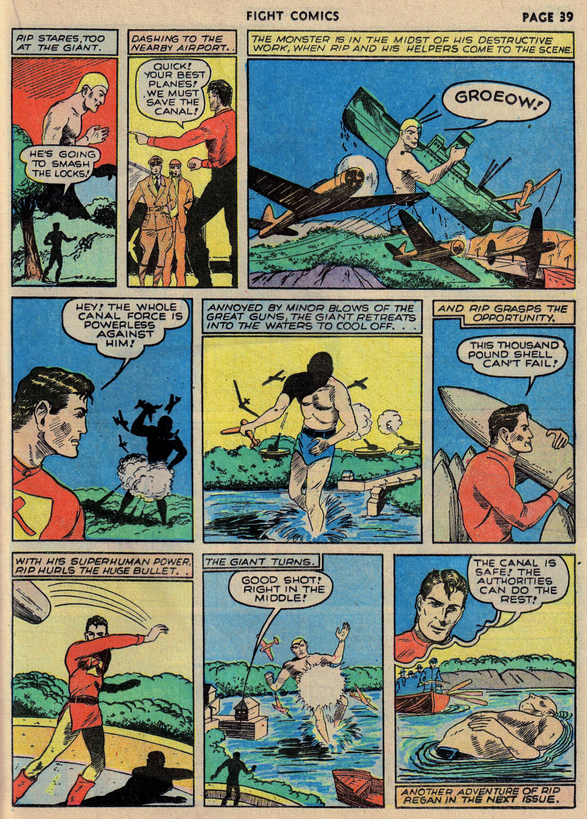 Read online Fight Comics comic -  Issue #12 - 41