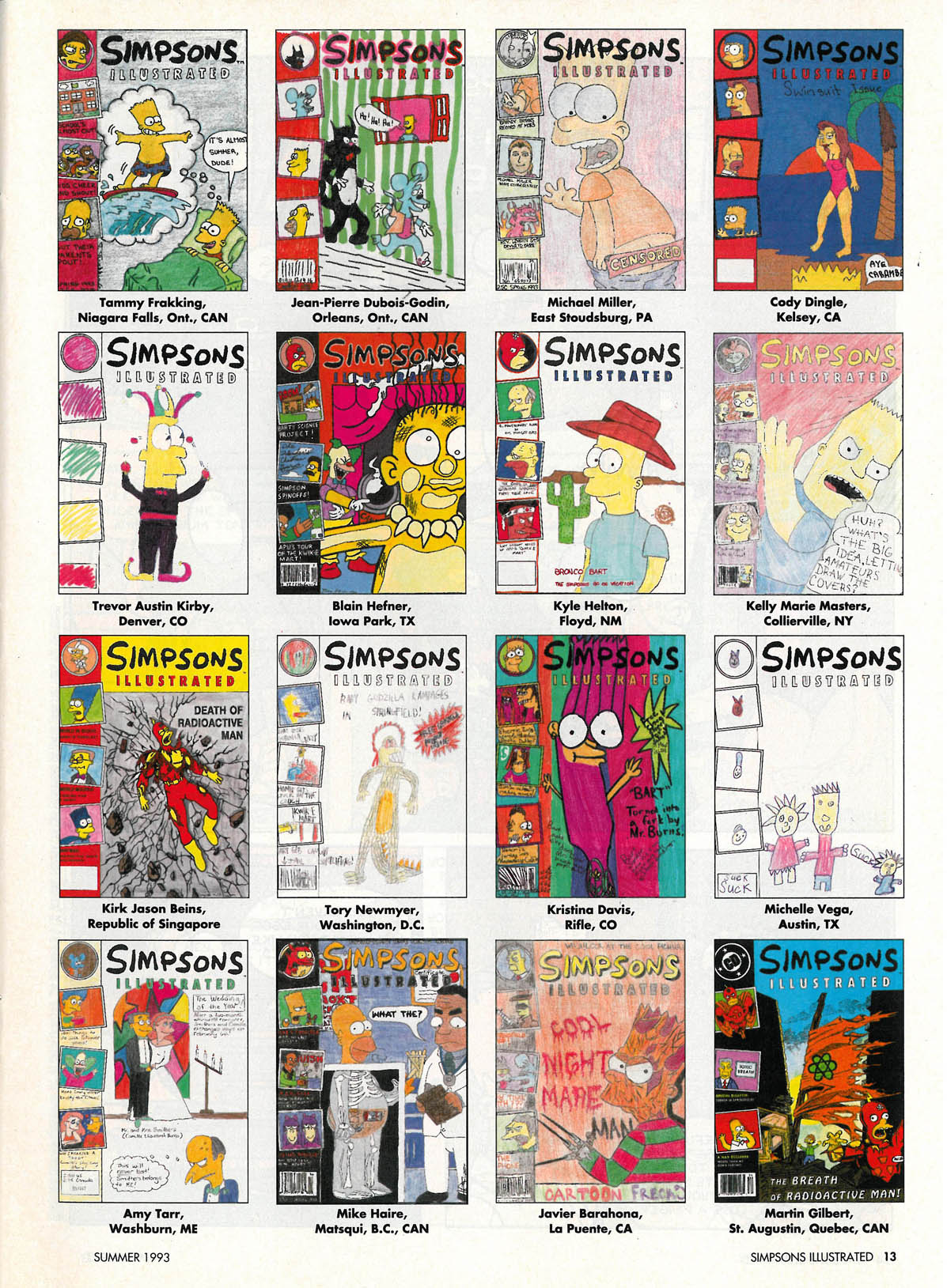 Read online Simpsons Illustrated (1991) comic -  Issue #9 - 15