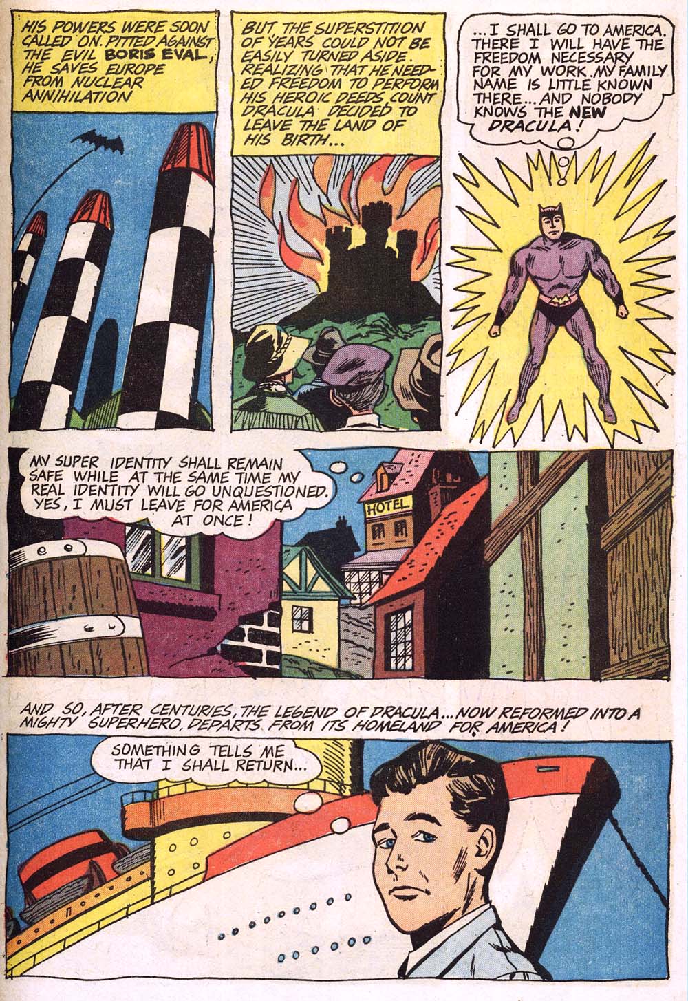 Read online Dracula (1962) comic -  Issue #3 - 6
