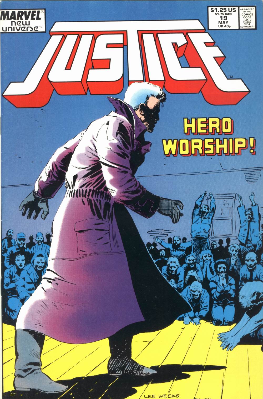 Read online Justice (1986) comic -  Issue #19 - 1