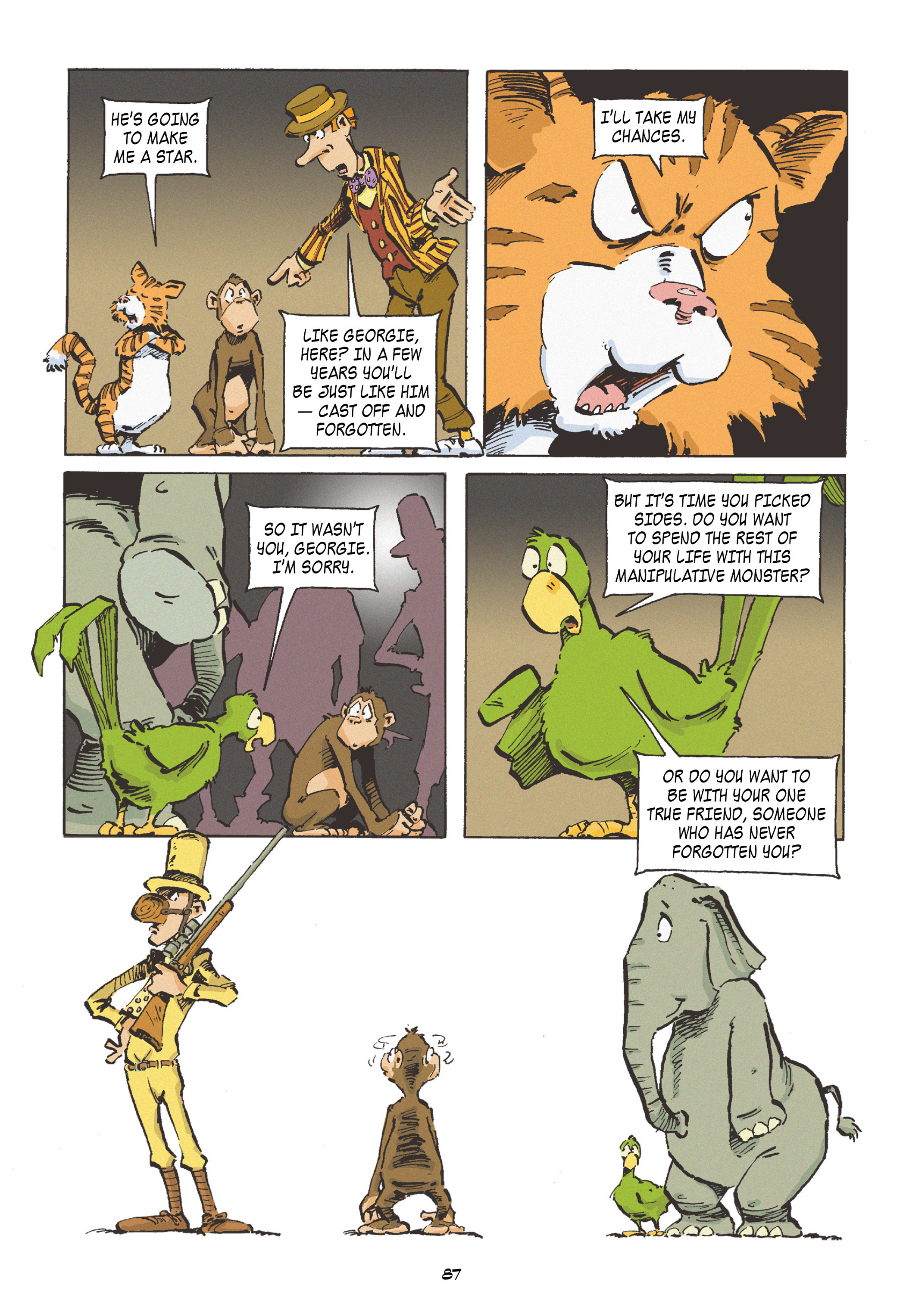 Read online Elephants Never Forget comic -  Issue # TPB 3 - 84