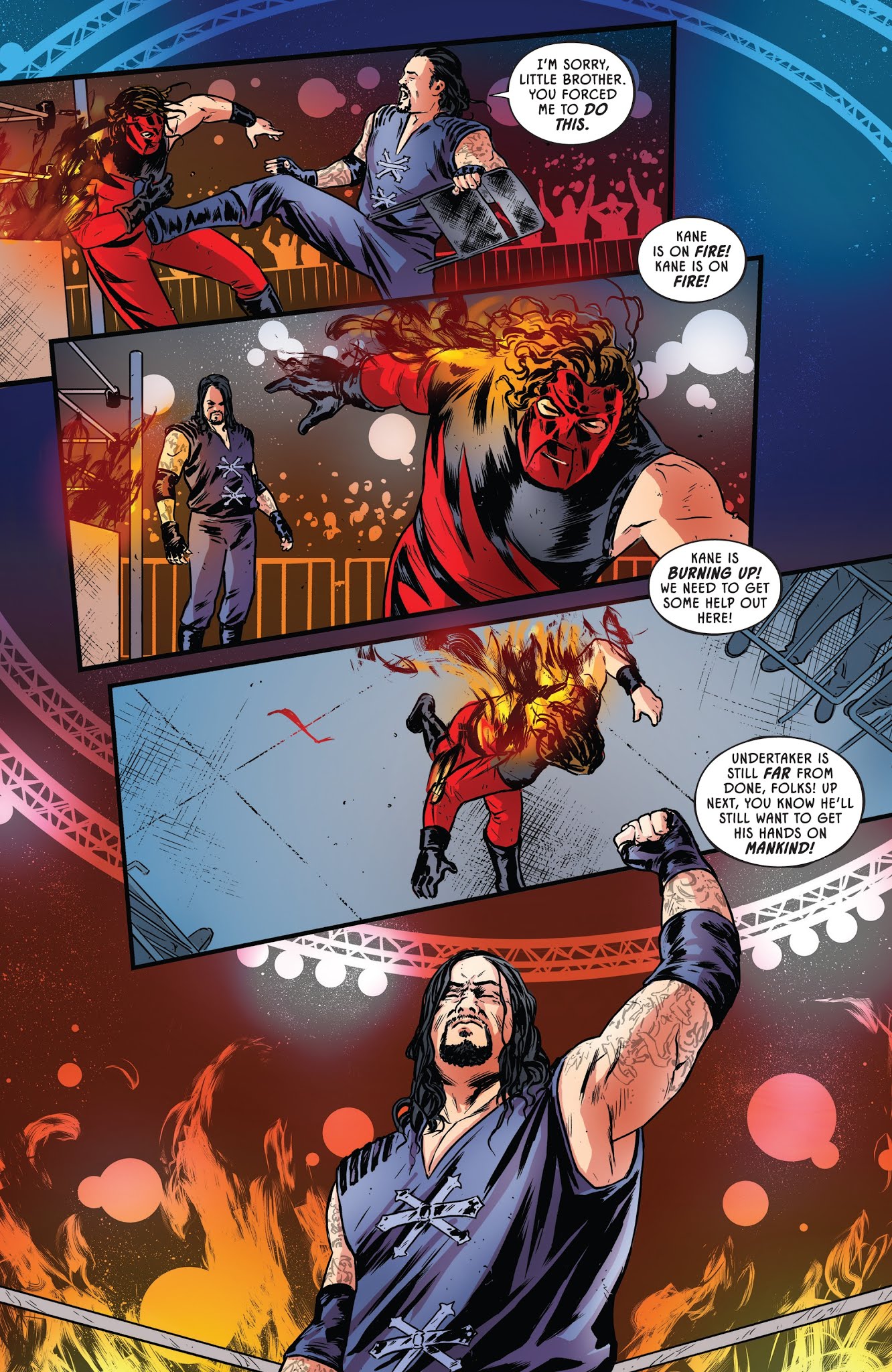 Read online WWE: Undertaker comic -  Issue # TPB - 53
