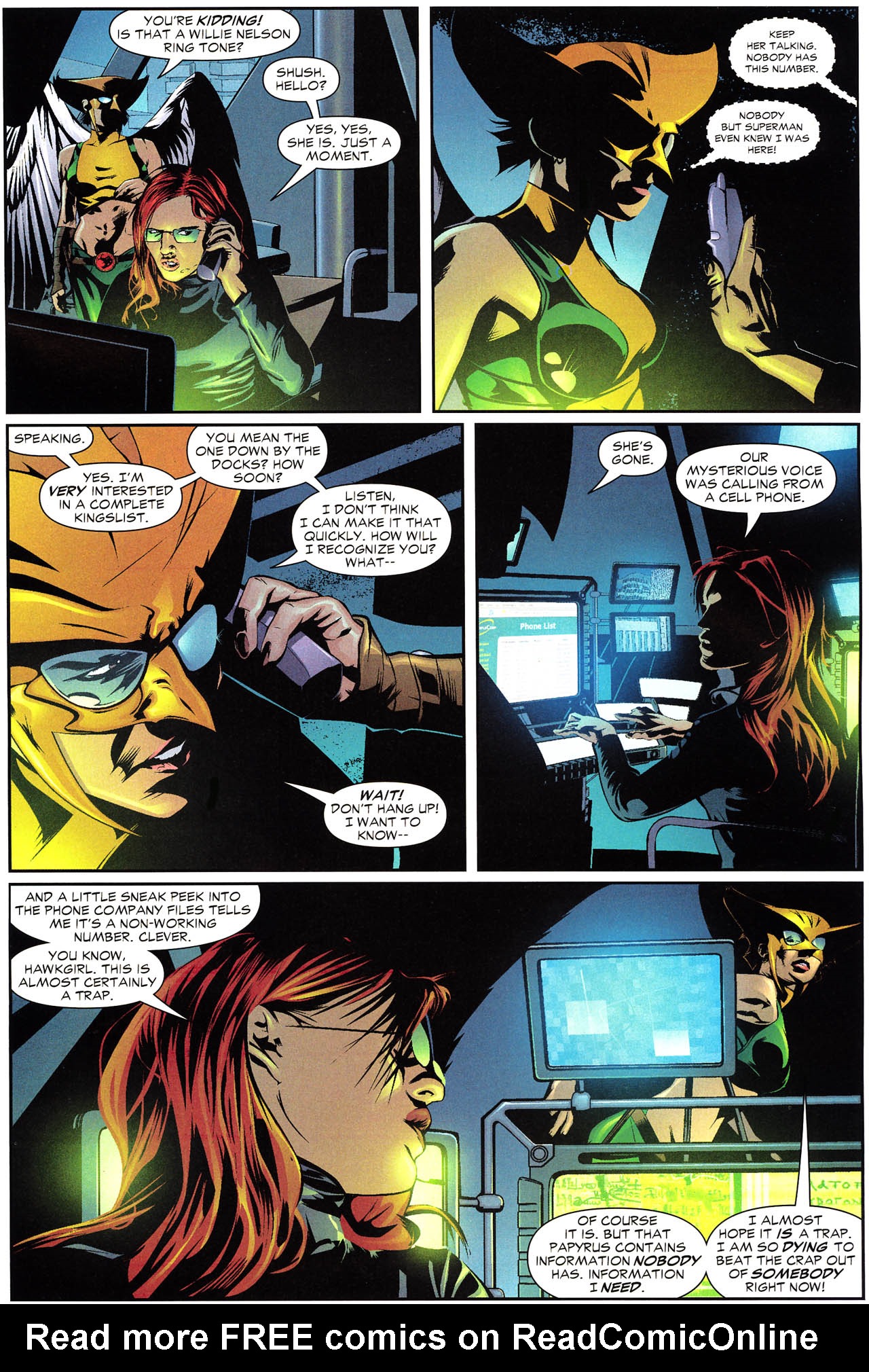 Read online Hawkgirl comic -  Issue #64 - 15
