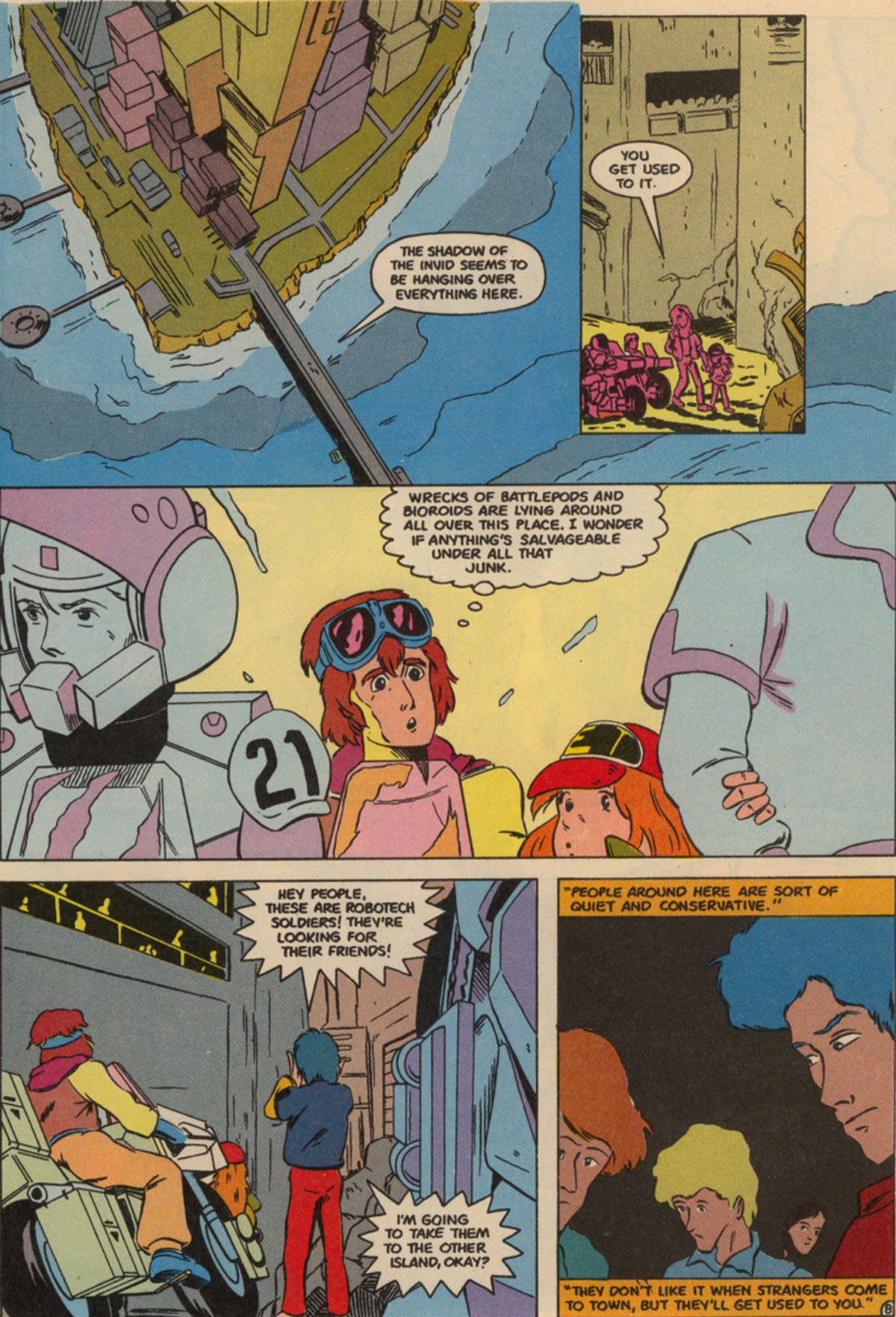 Read online Robotech The New Generation comic -  Issue #2 - 11