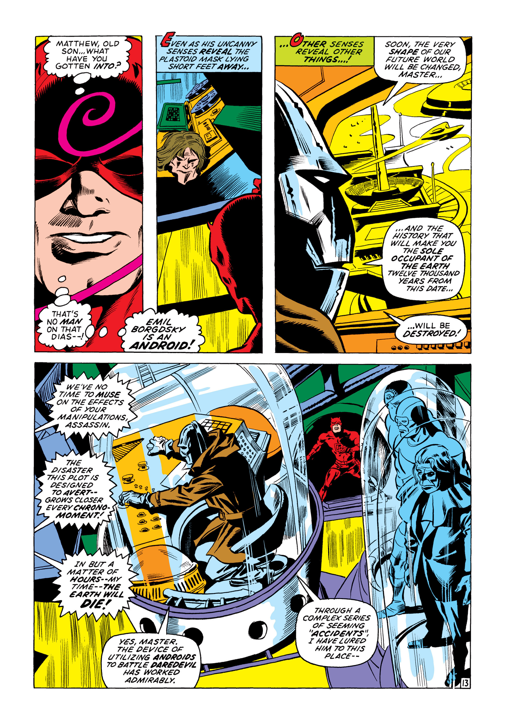 Read online Marvel Masterworks: Daredevil comic -  Issue # TPB 8 (Part 3) - 93