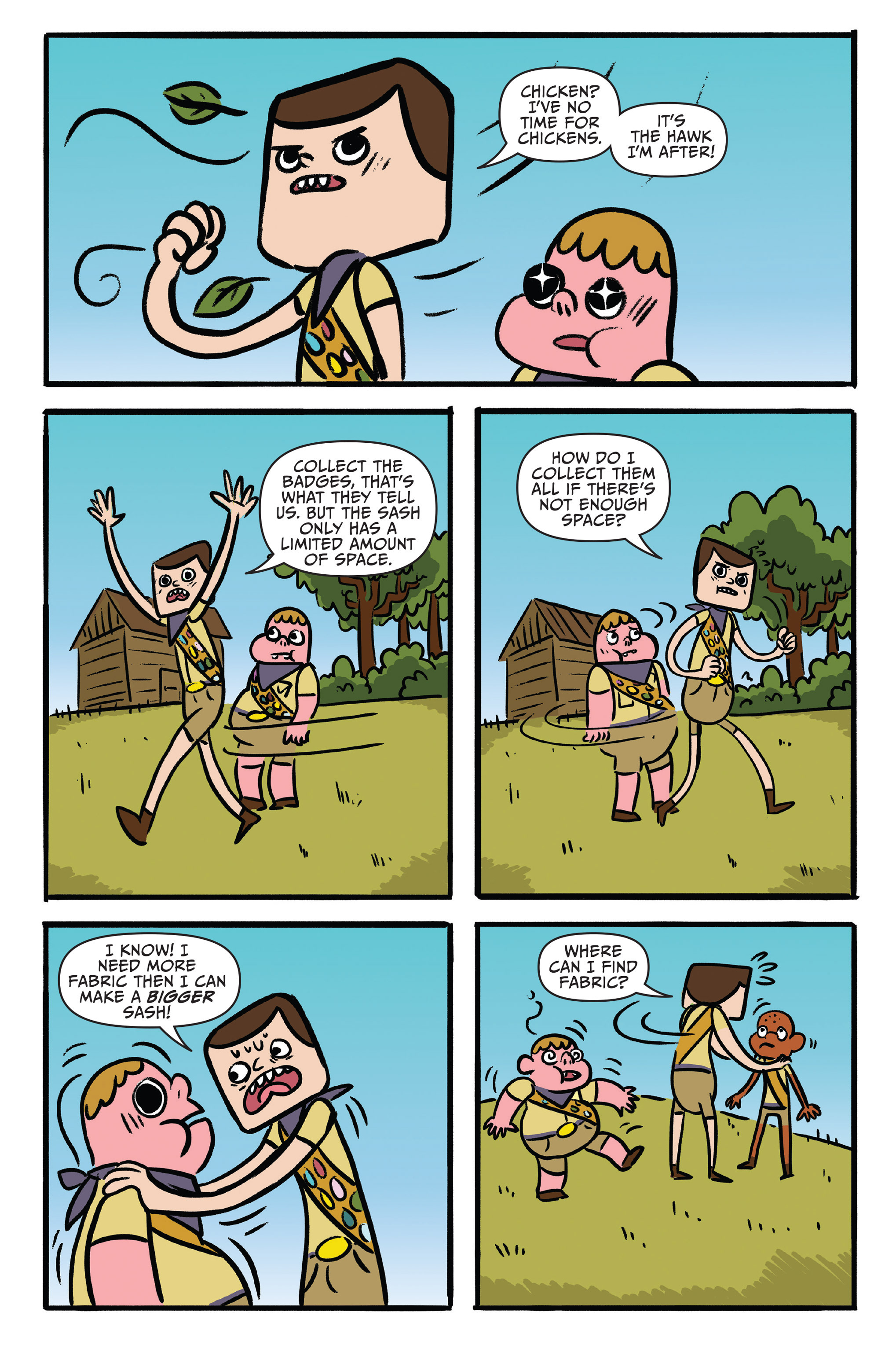 Read online Clarence: Chicken Phantom comic -  Issue # Full - 106