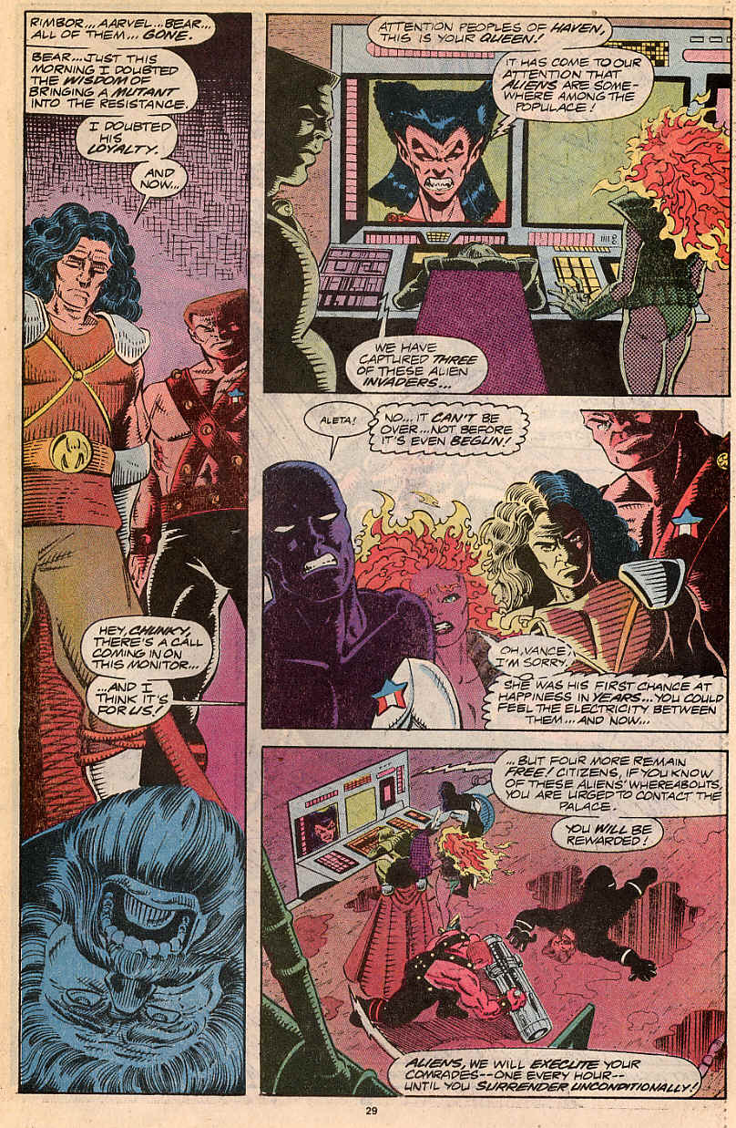 Read online Guardians of the Galaxy (1990) comic -  Issue #9 - 22