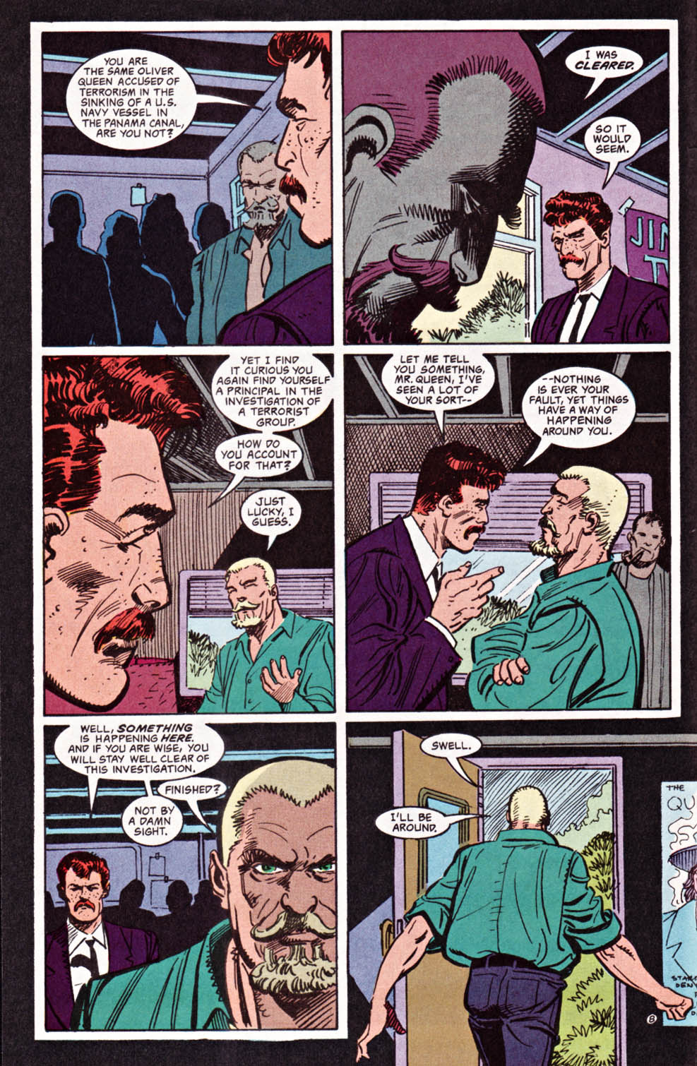Read online Green Arrow (1988) comic -  Issue #42 - 8