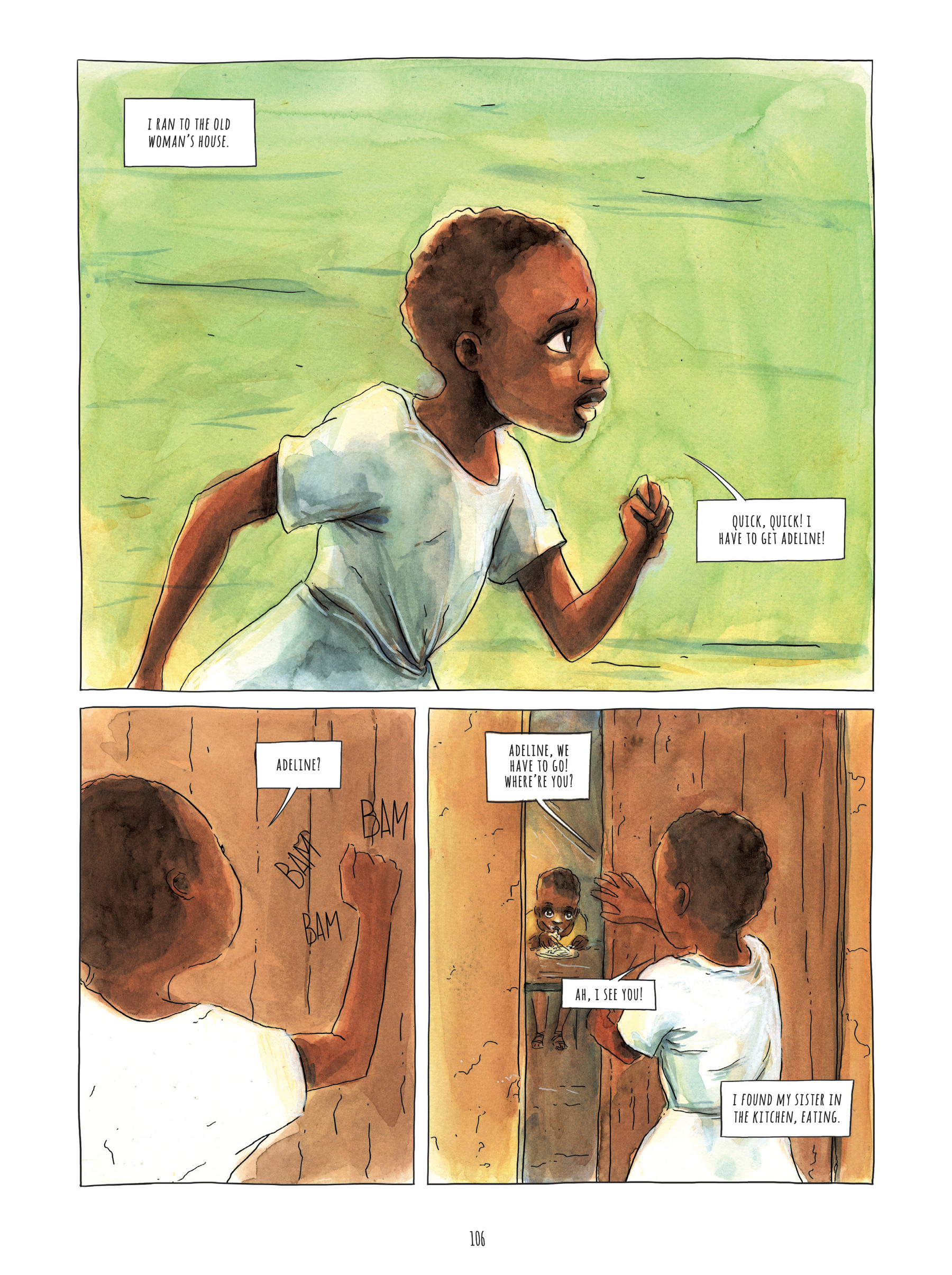 Read online Alice on the Run: One Child's Journey Through the Rwandan Civil War comic -  Issue # TPB - 105