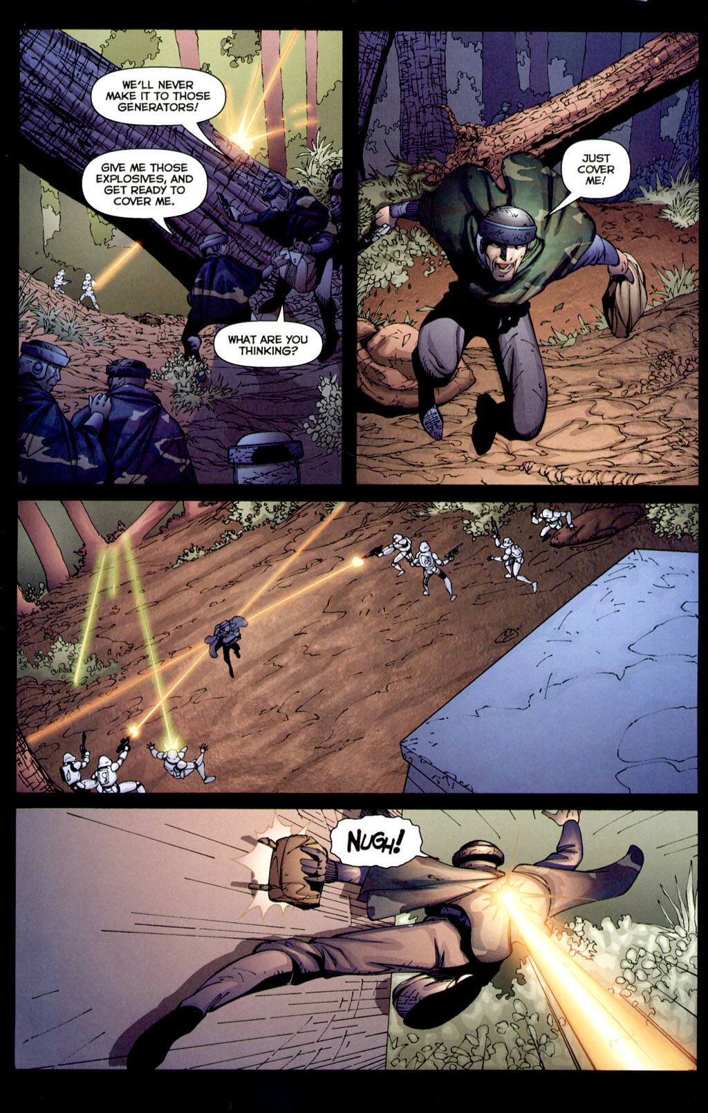 Read online Star Wars: Infinities - Return of the Jedi comic -  Issue #4 - 8