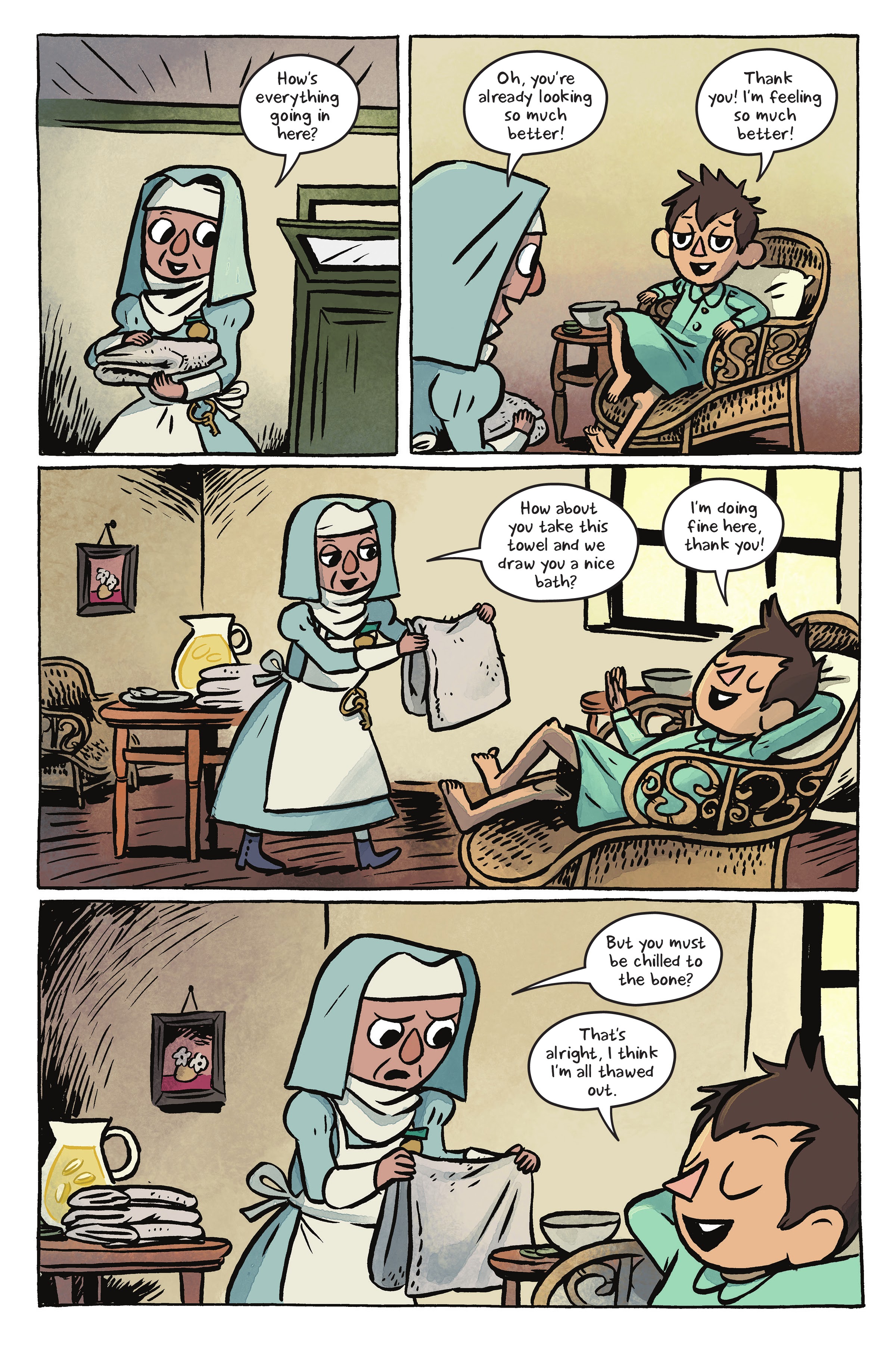 Read online Over the Garden Wall: Benevolent Sisters of Charity comic -  Issue # TPB - 85