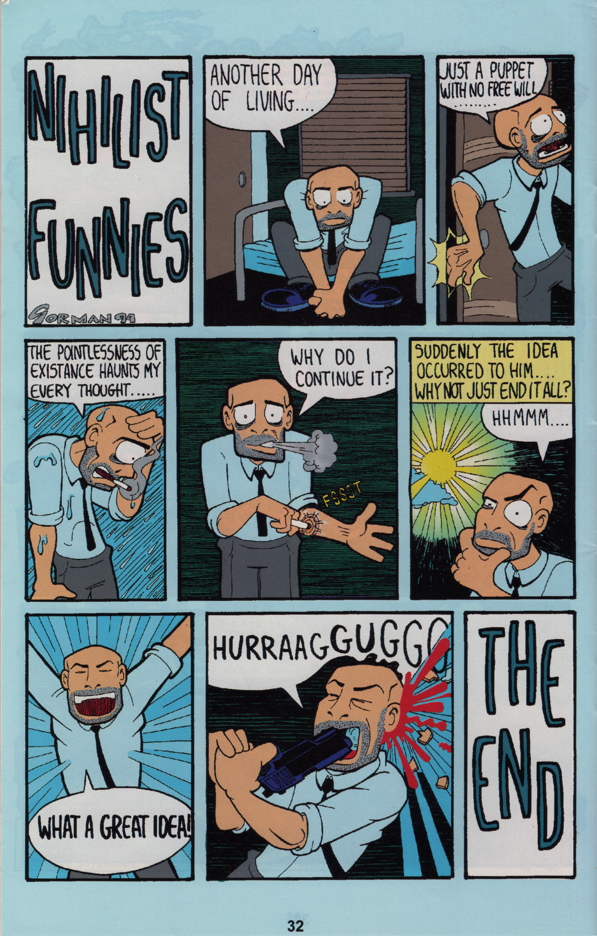 Read online Slavepit Funnies Featuring Gwar comic -  Issue #3 - 34