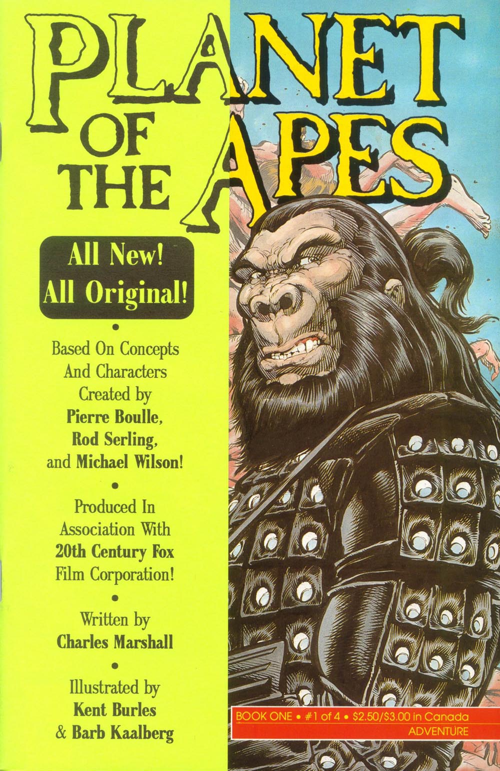 Read online Planet of the Apes (1990) comic - Issue #1