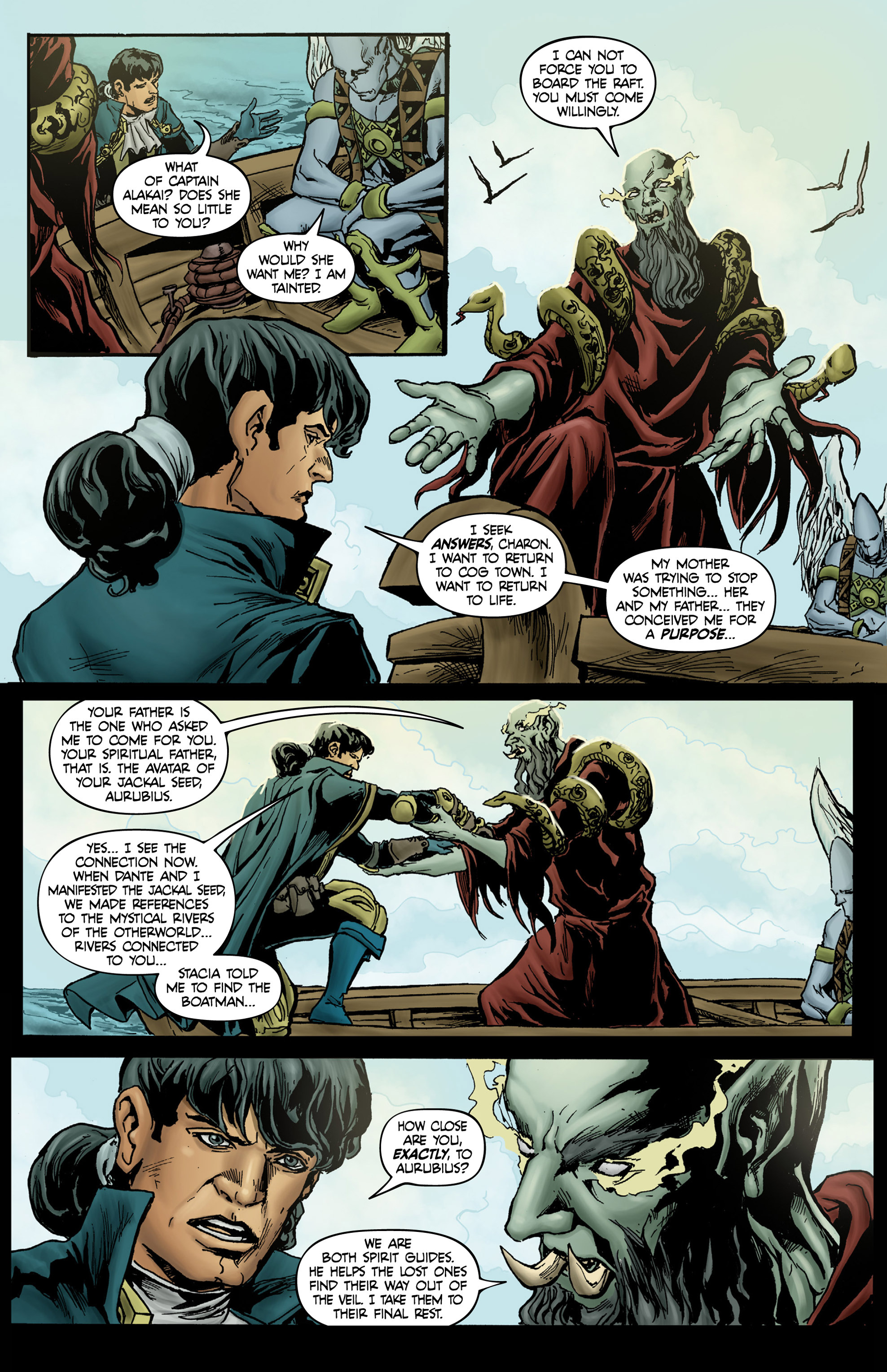 Read online Raven Nevermore comic -  Issue #6 - 28