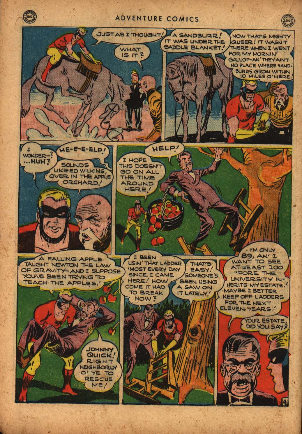Read online Adventure Comics (1938) comic -  Issue #109 - 22