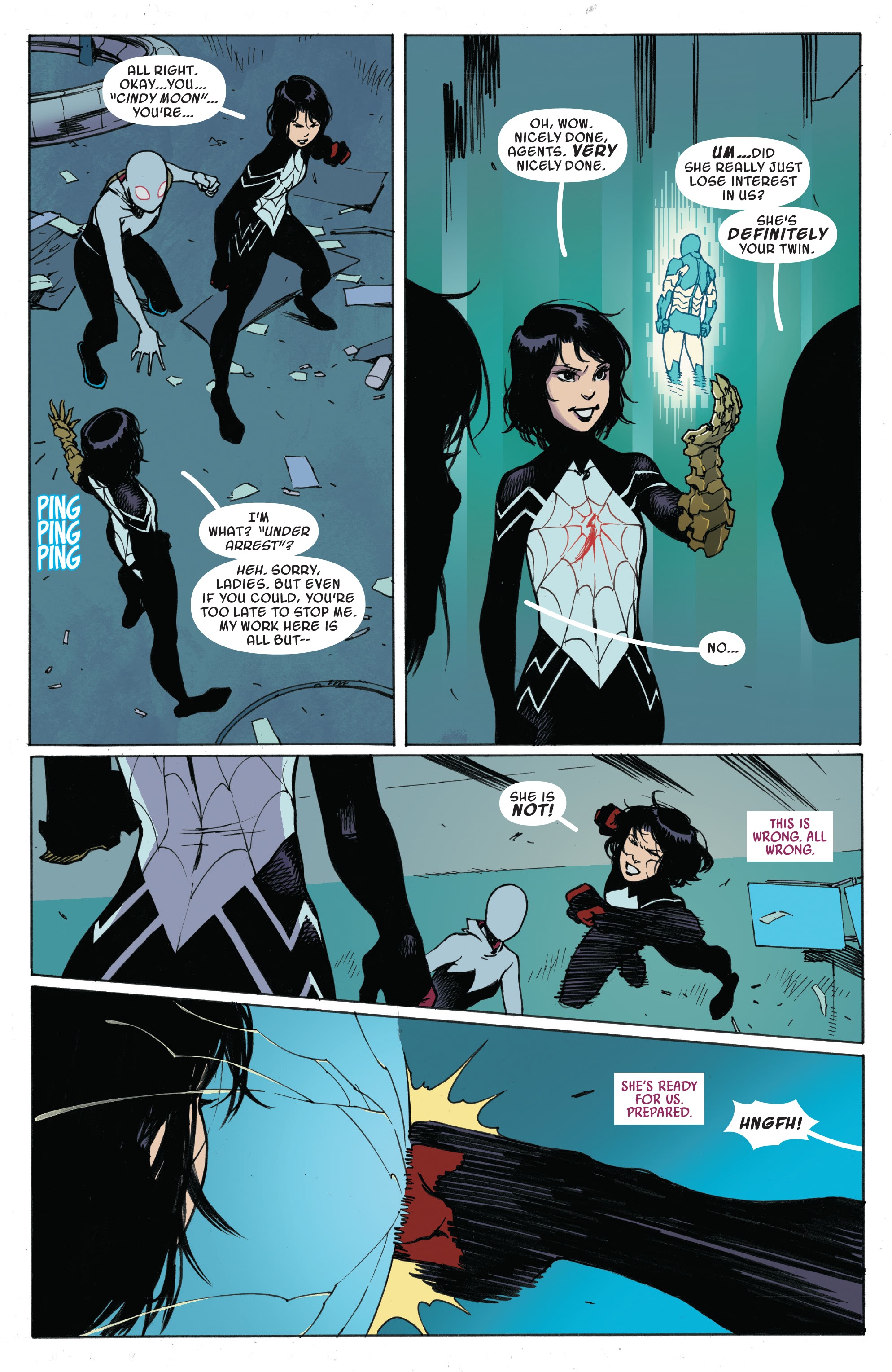Read online Silk: Out of the Spider-Verse comic -  Issue # TPB 2 (Part 3) - 22