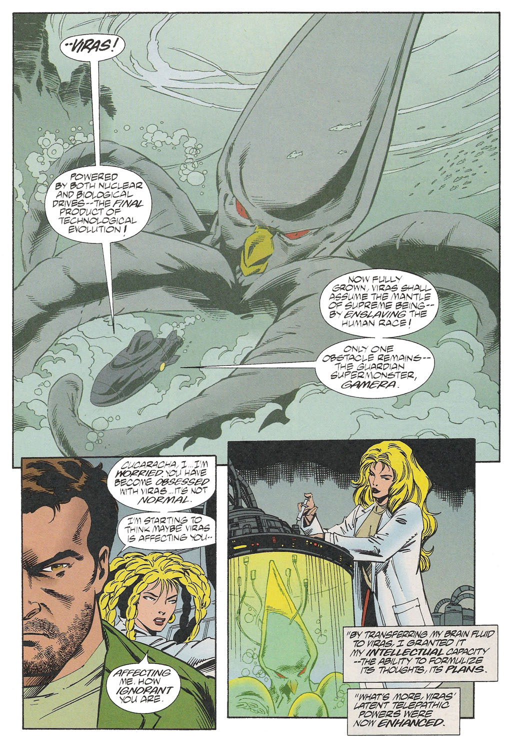 Read online Gamera comic -  Issue #3 - 7