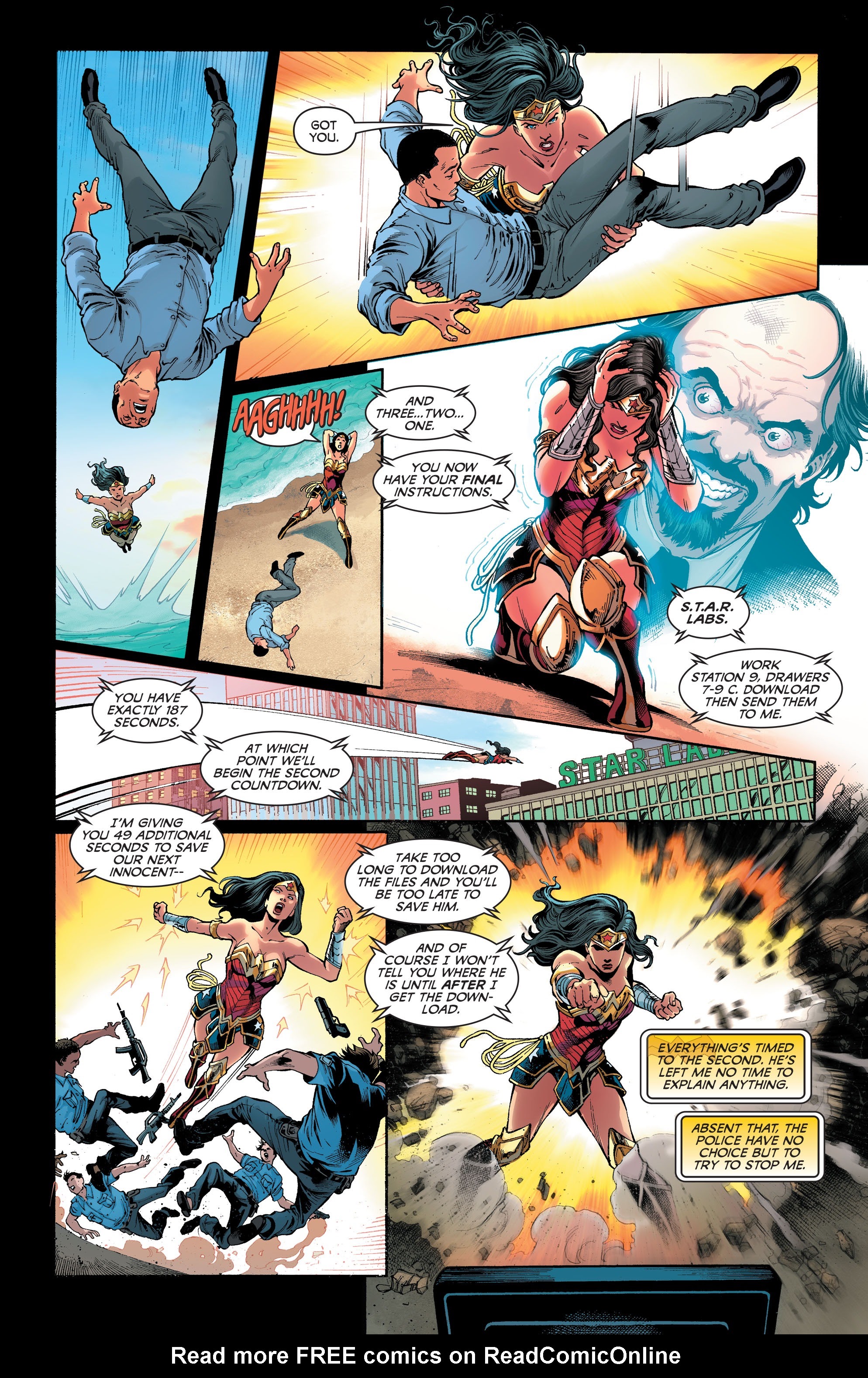 Read online Wonder Woman: Agent of Peace comic -  Issue #10 - 10