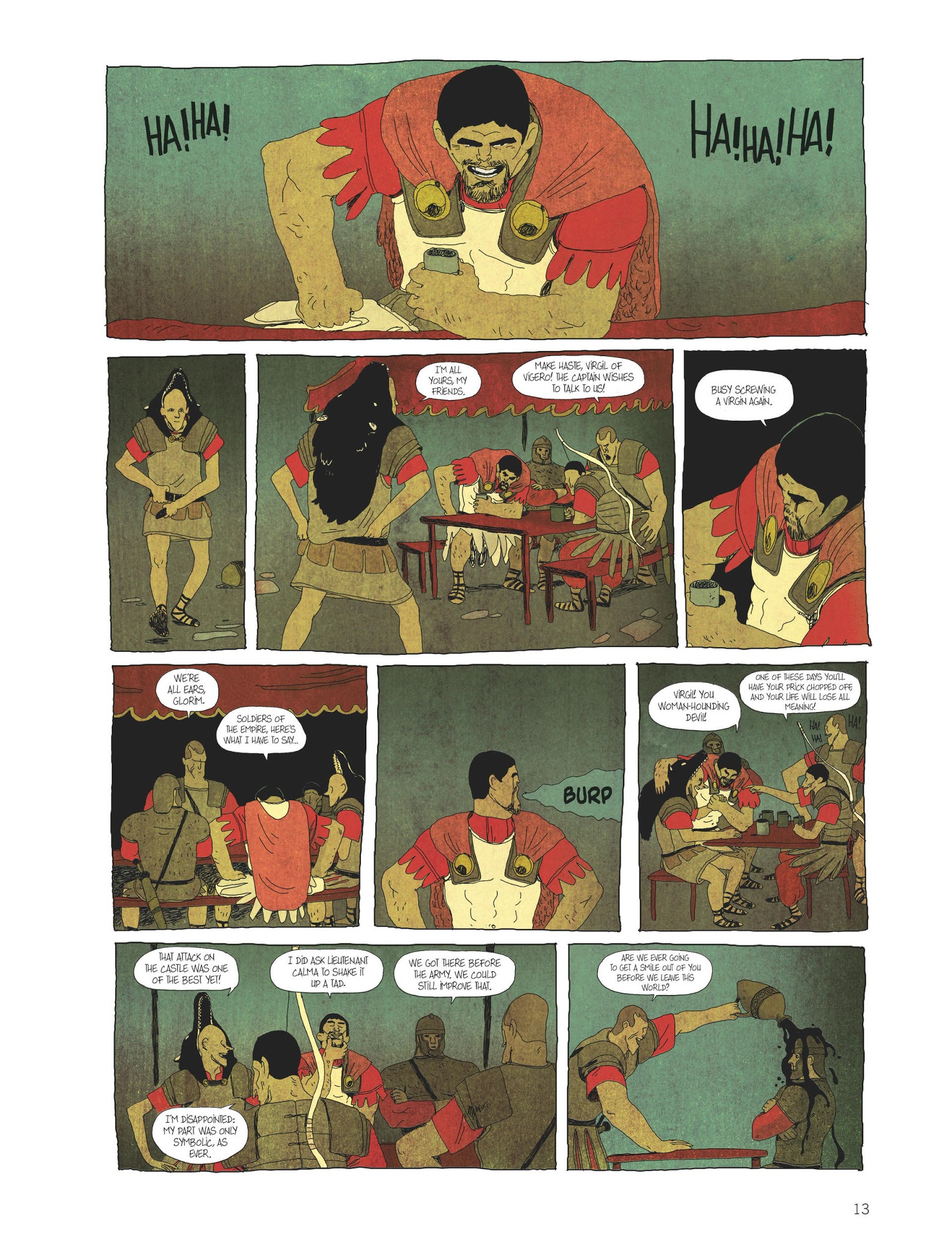 Read online For the Empire comic -  Issue #1 - 13