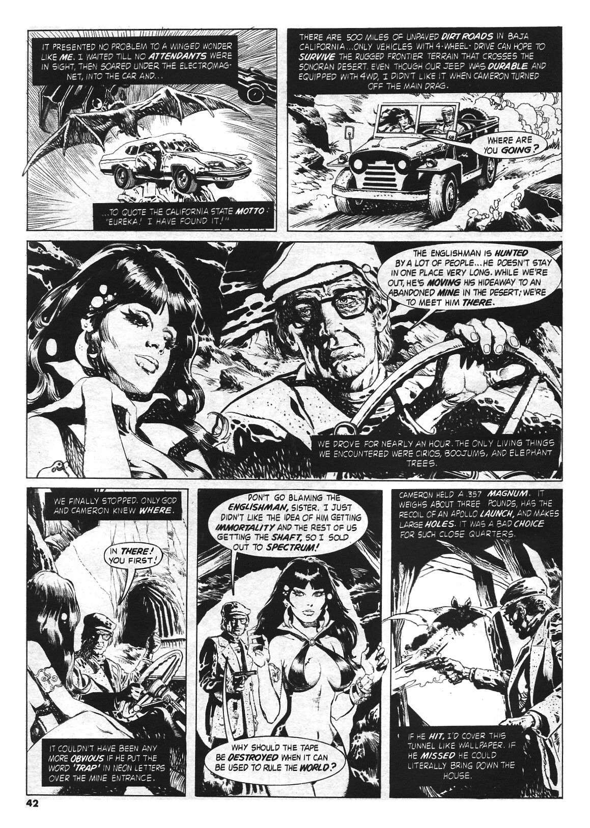 Read online Vampirella (1969) comic -  Issue #64 - 42