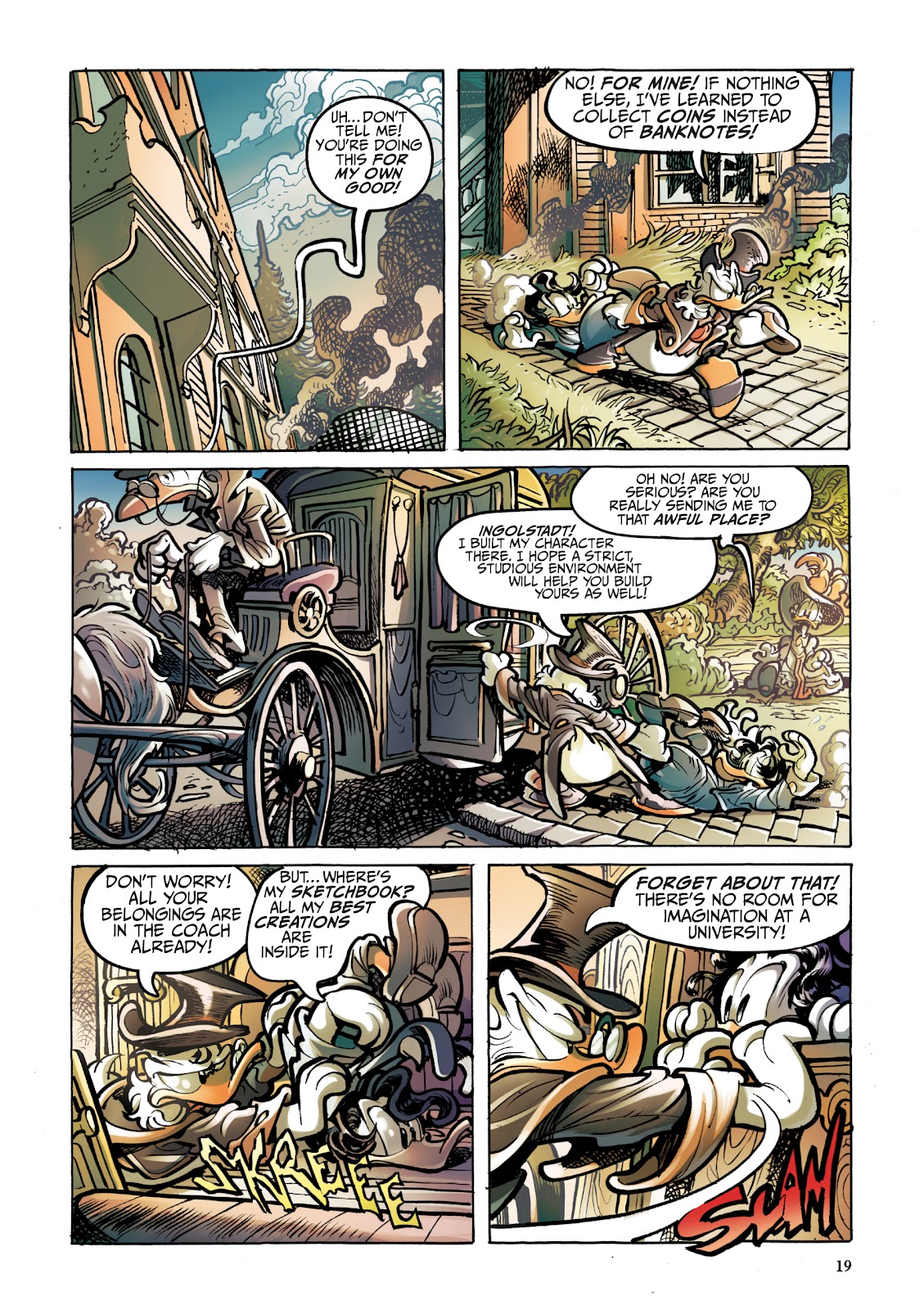 Disney Frankenstein, Starring Donald Duck issue TPB - Page 19