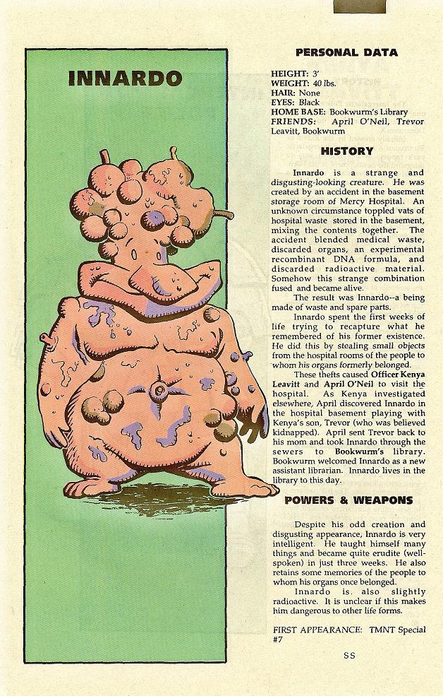 Read online Teenage Mutant Ninja Turtles Mutant Universe Sourcebook comic -  Issue #3 - 14