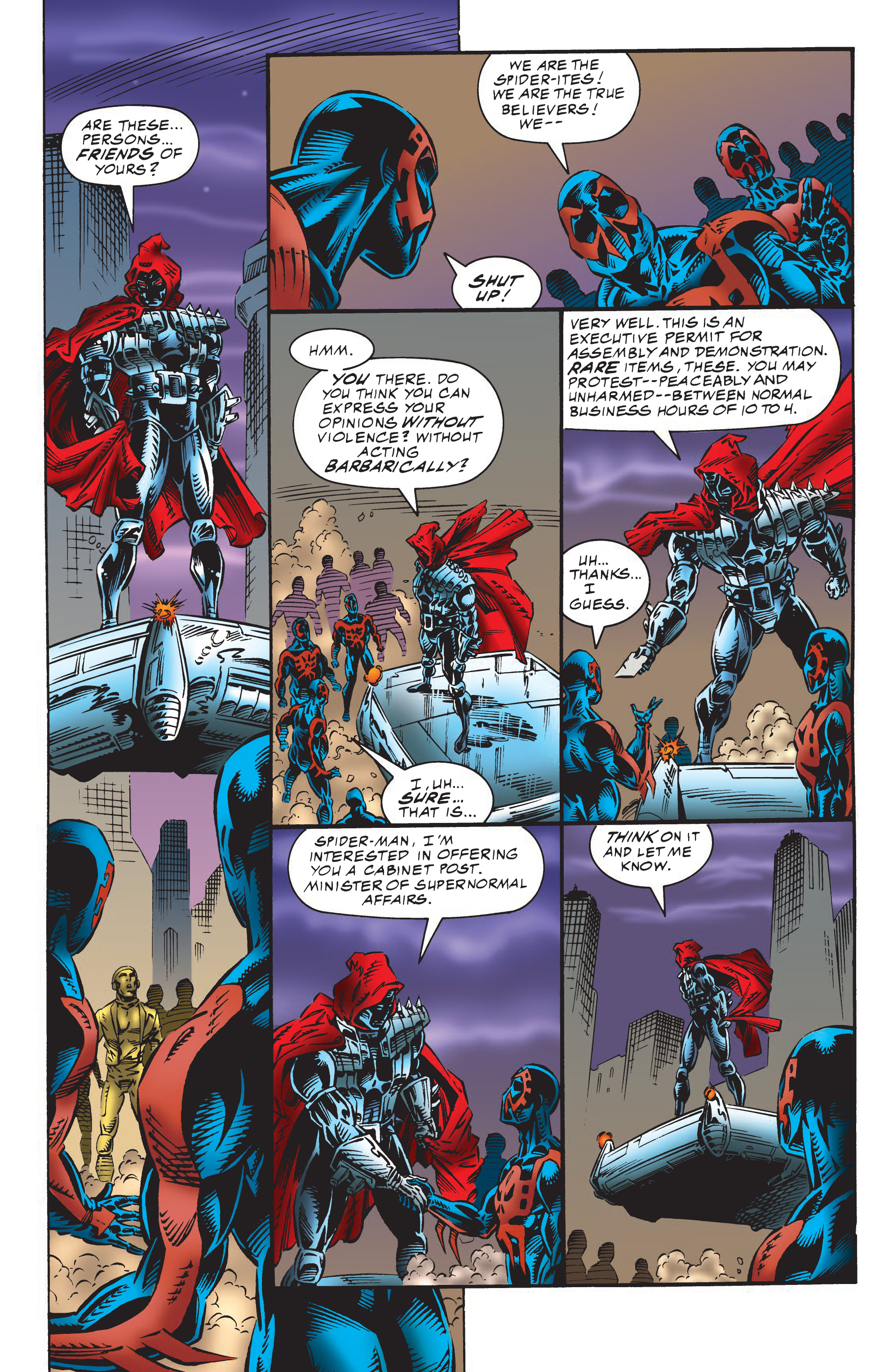 Read online Spider-Man 2099 (1992) comic -  Issue # _Omnibus (Part 10) - 18