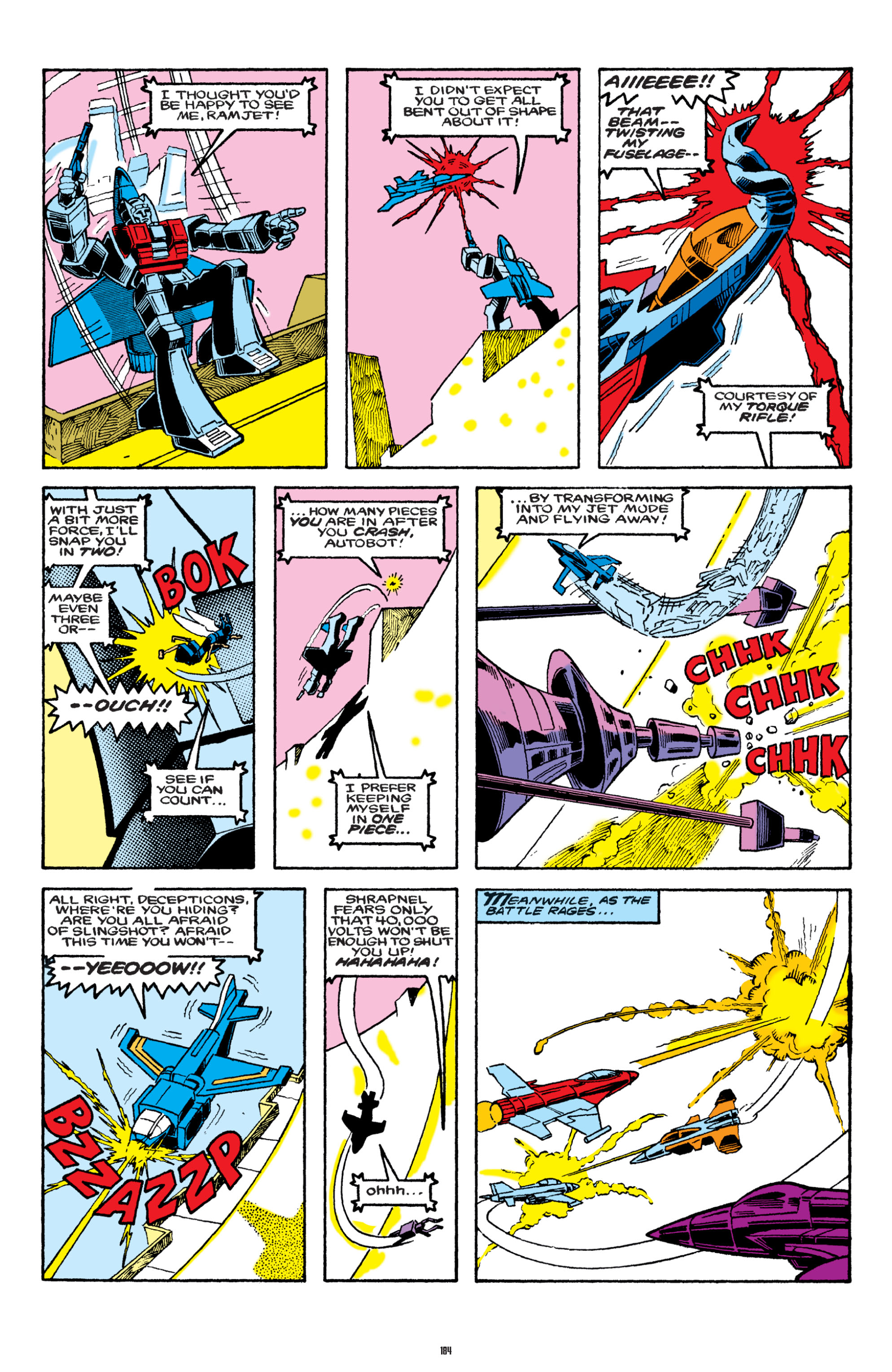 Read online The Transformers Classics comic -  Issue # TPB 2 - 185