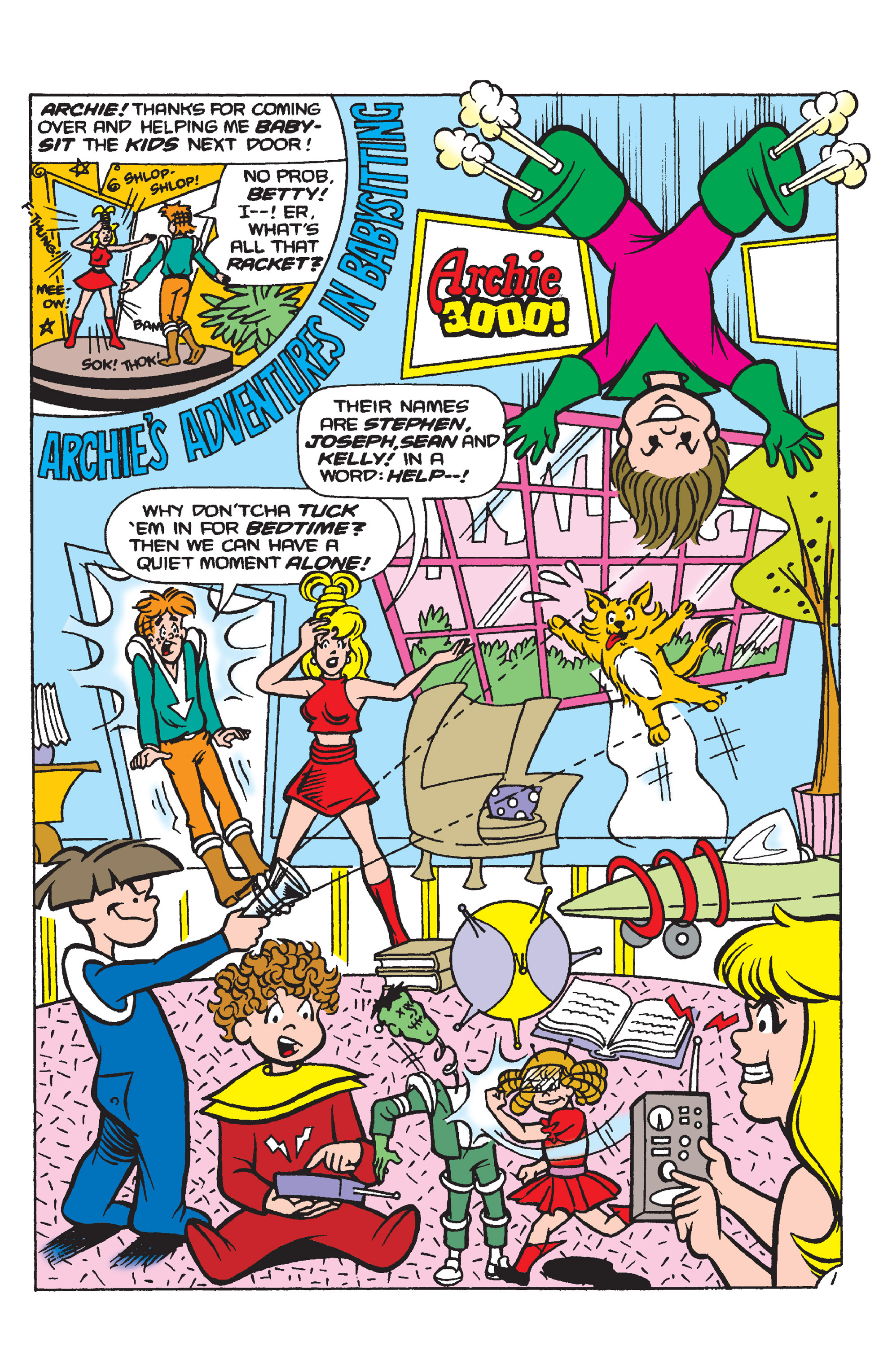 Read online B&V Friends Adventures In Babysitting comic -  Issue # TPB - 65